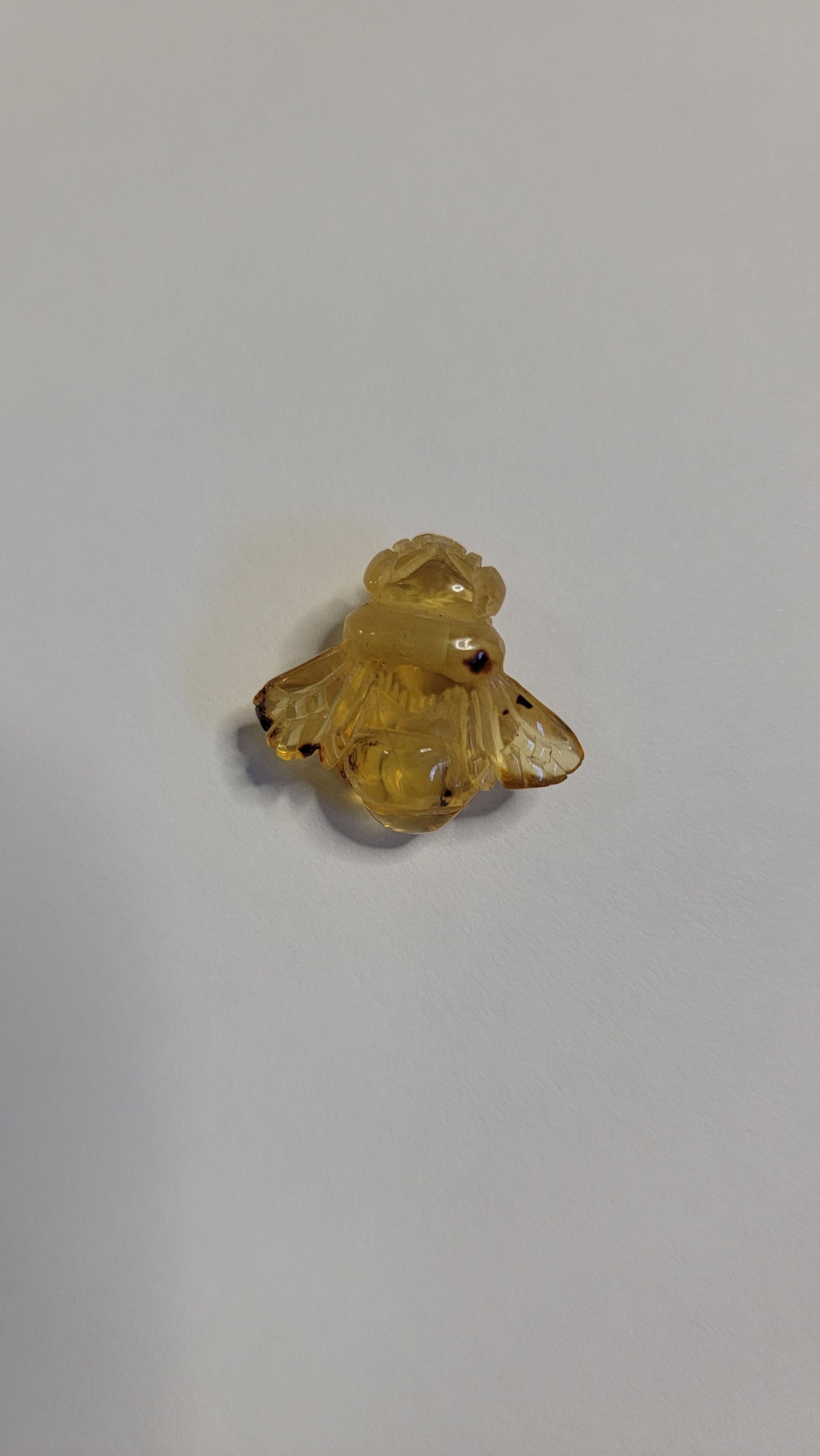 Chiapas Amber Bee Necklace