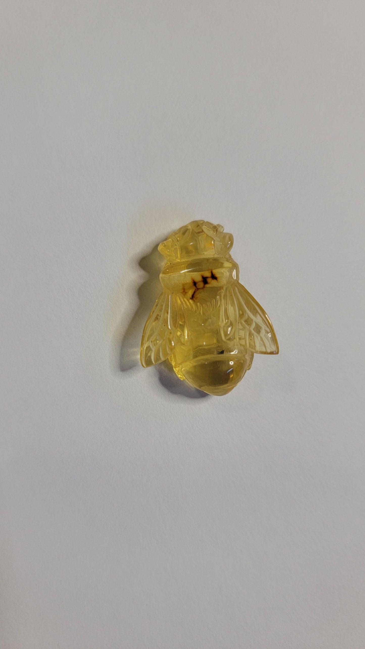 Chiapas Amber Bee Necklace