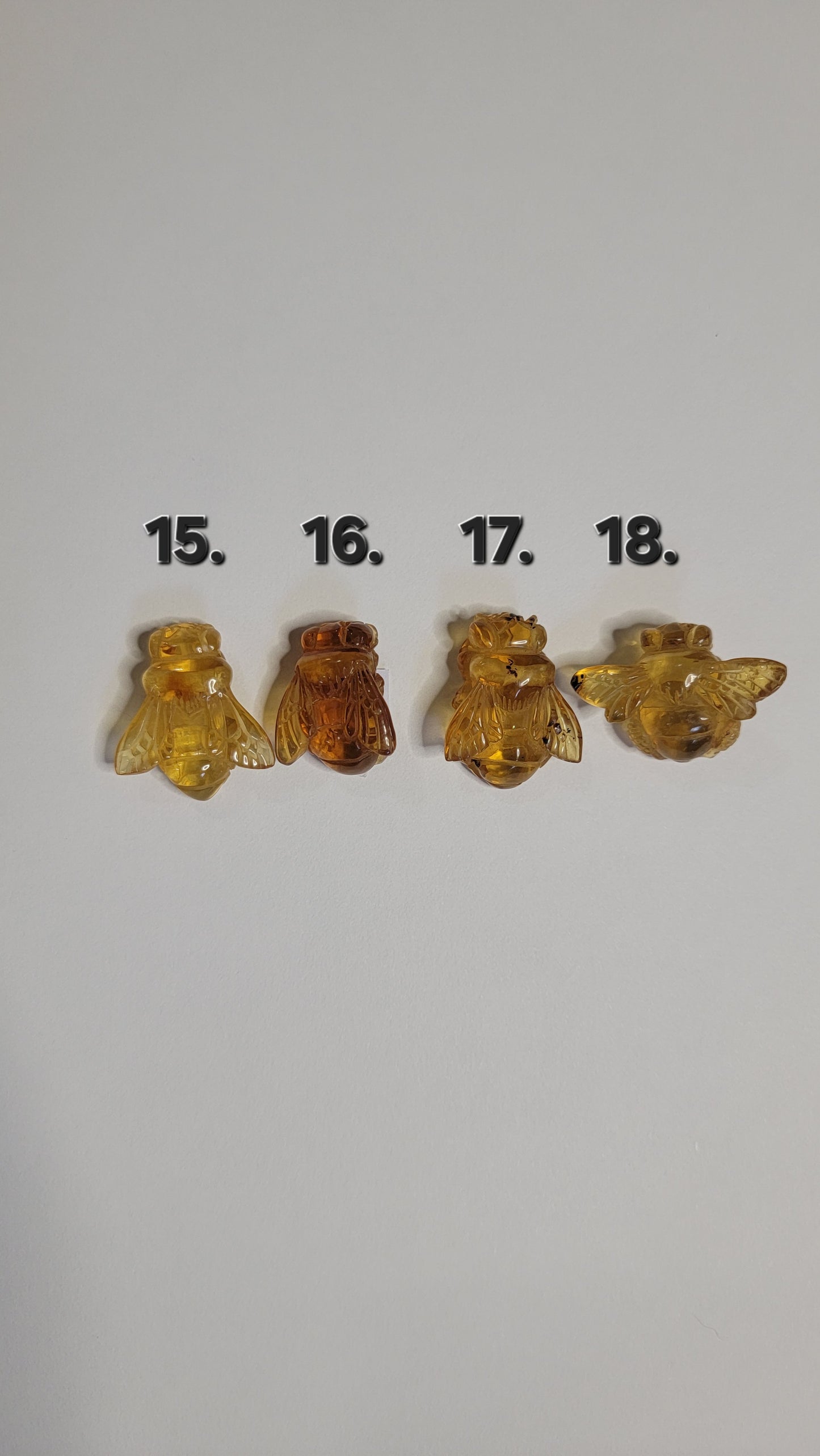 Chiapas Amber Bee Necklace