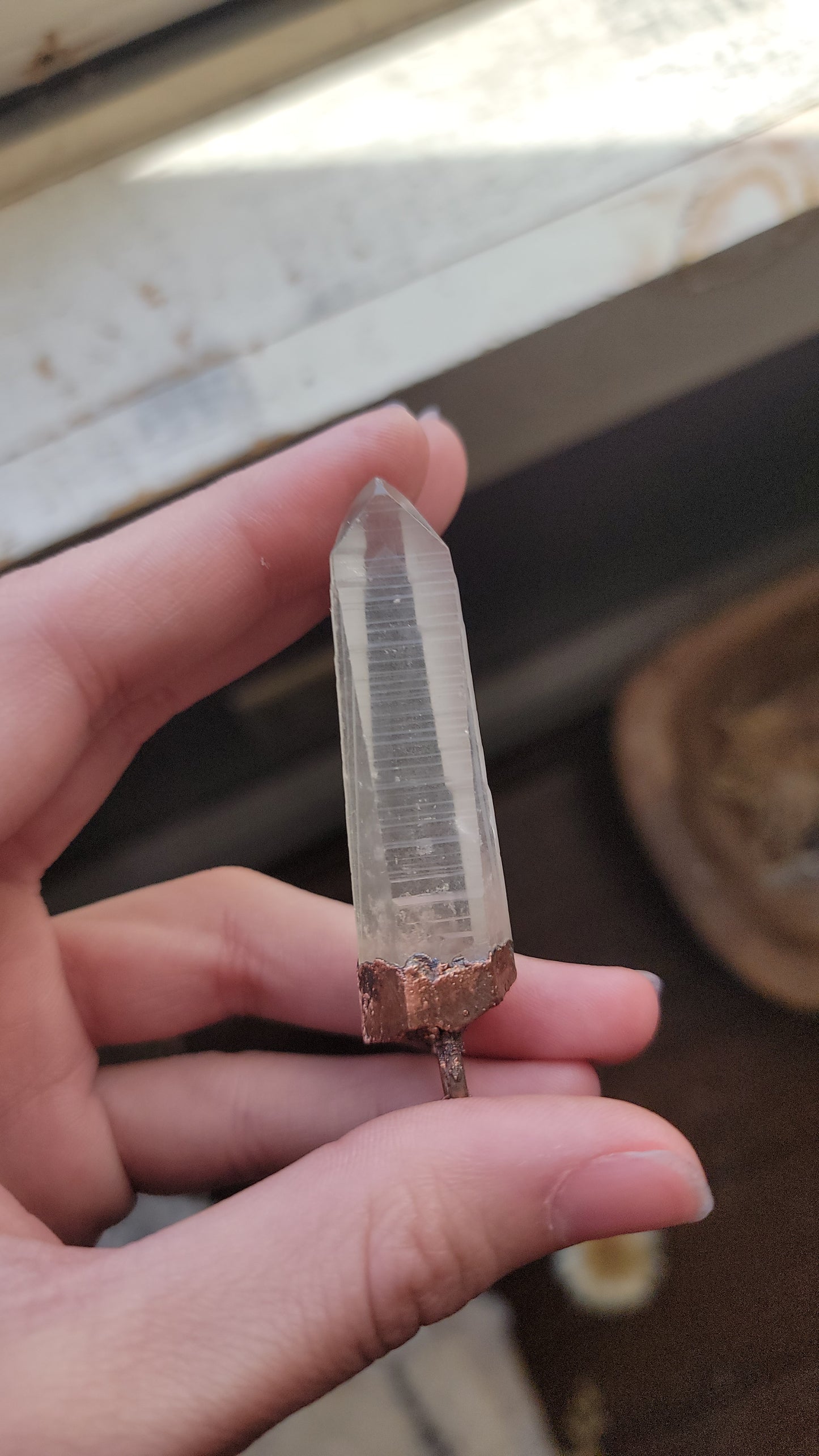 Glimmers of Hope: Simple Lemurian with Phantom Copper Pendant