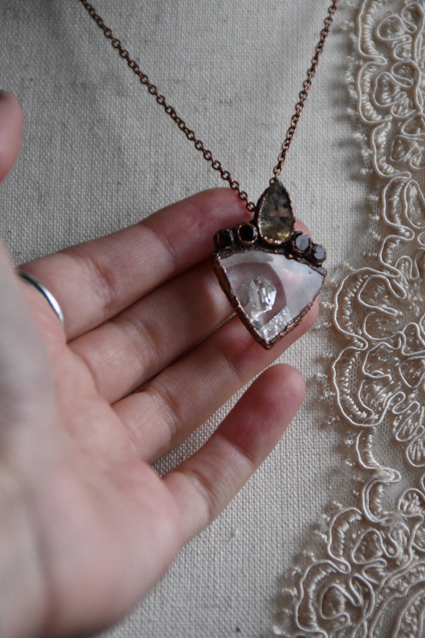 Relics: The Bridging Manifestation Copper Necklace