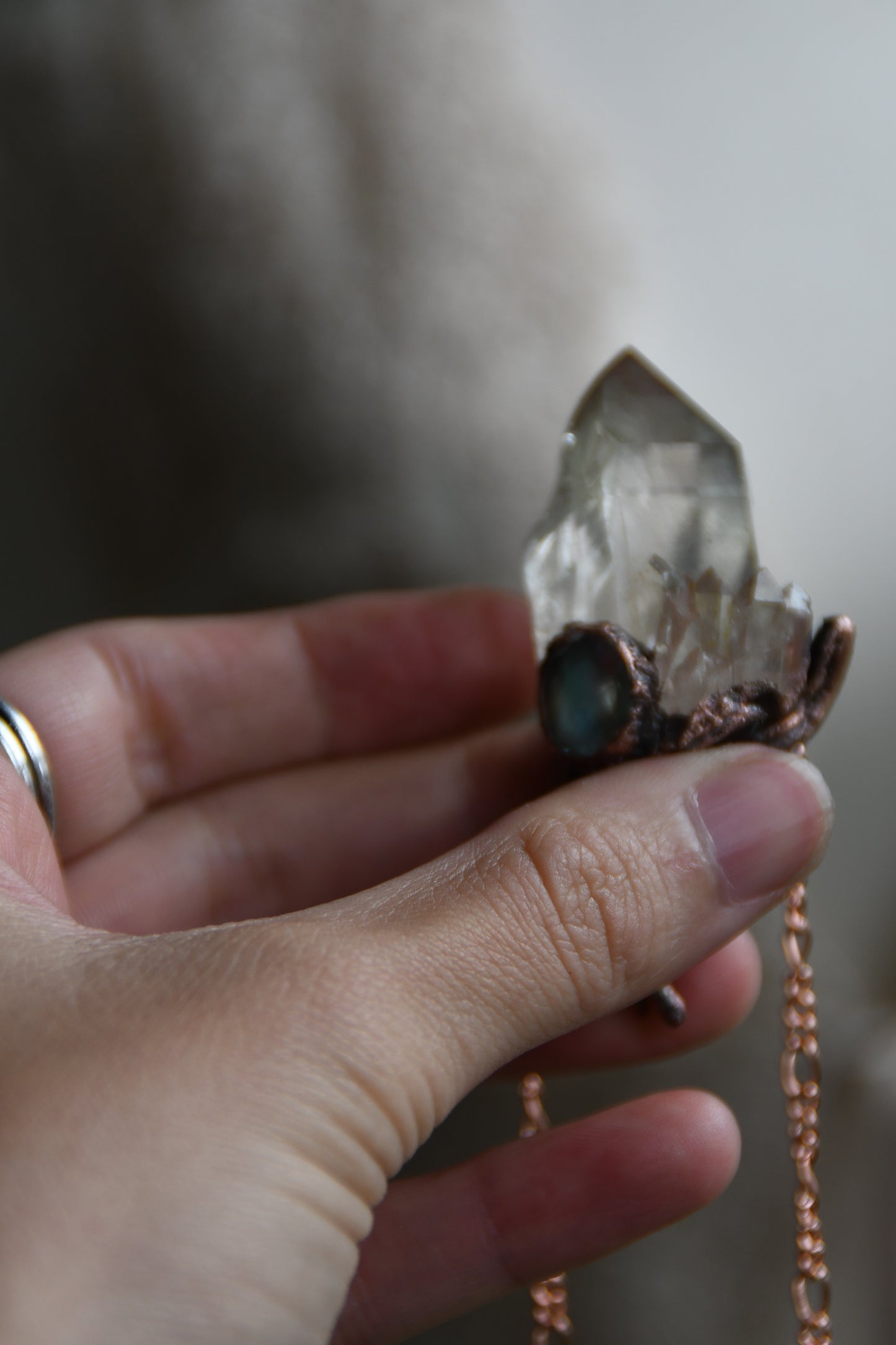 Relics: The Journey Story Weaver Copper Necklace