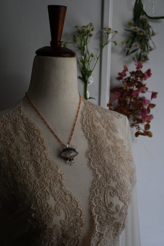 Ritual: Manifestation Protective Eye Copper Pendant