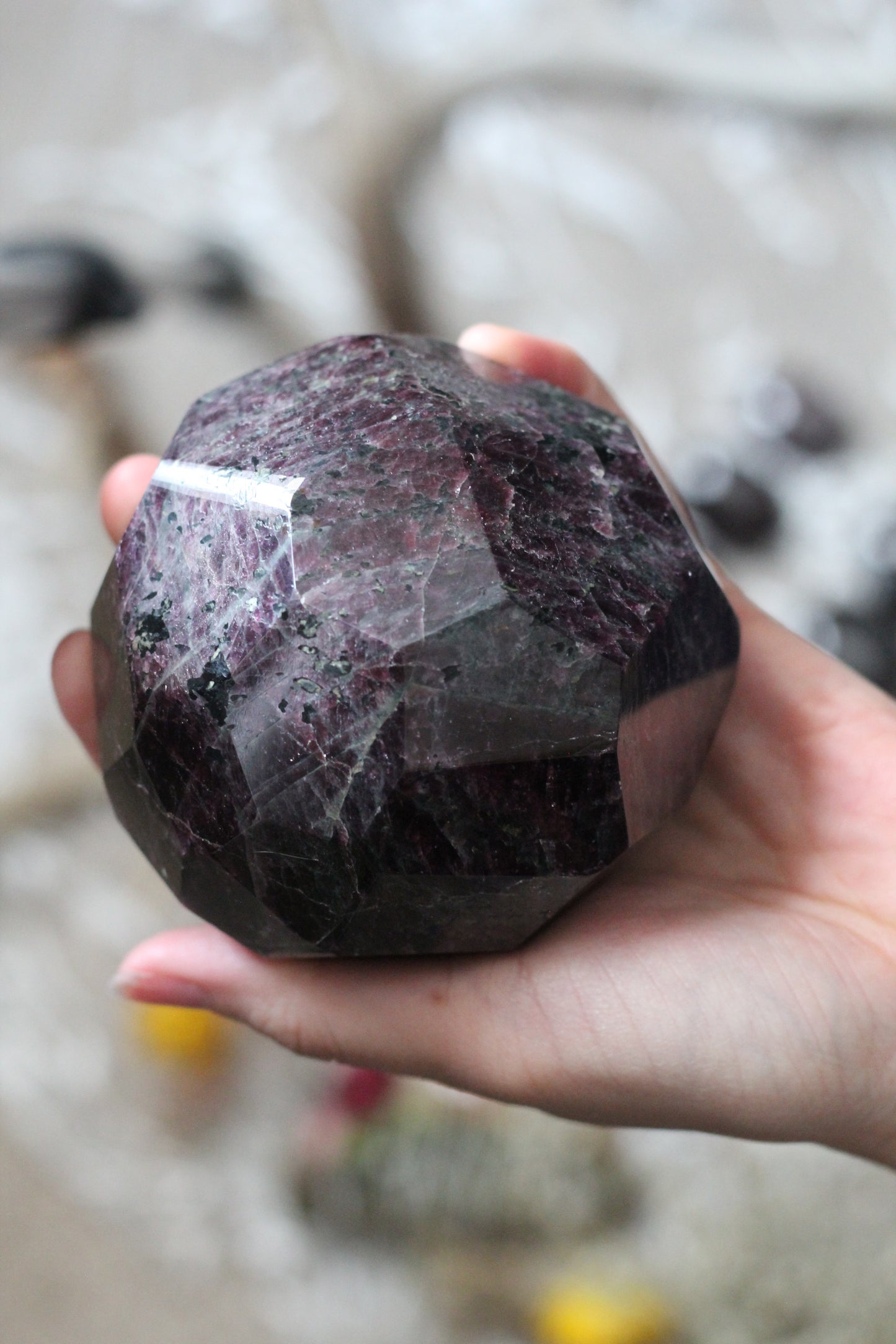 Garnet Dodecahedron No. 1
