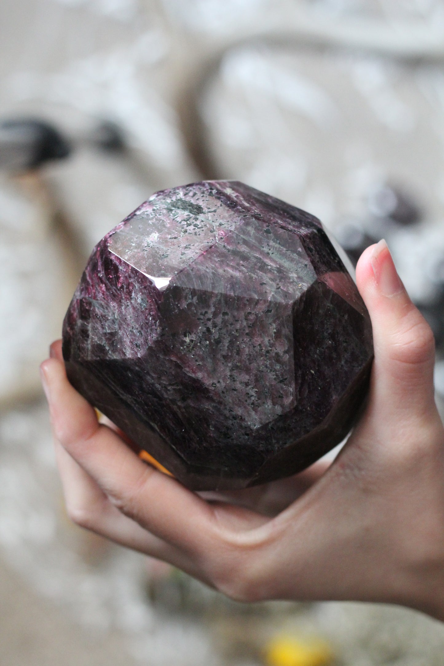 Garnet Dodecahedron No. 1