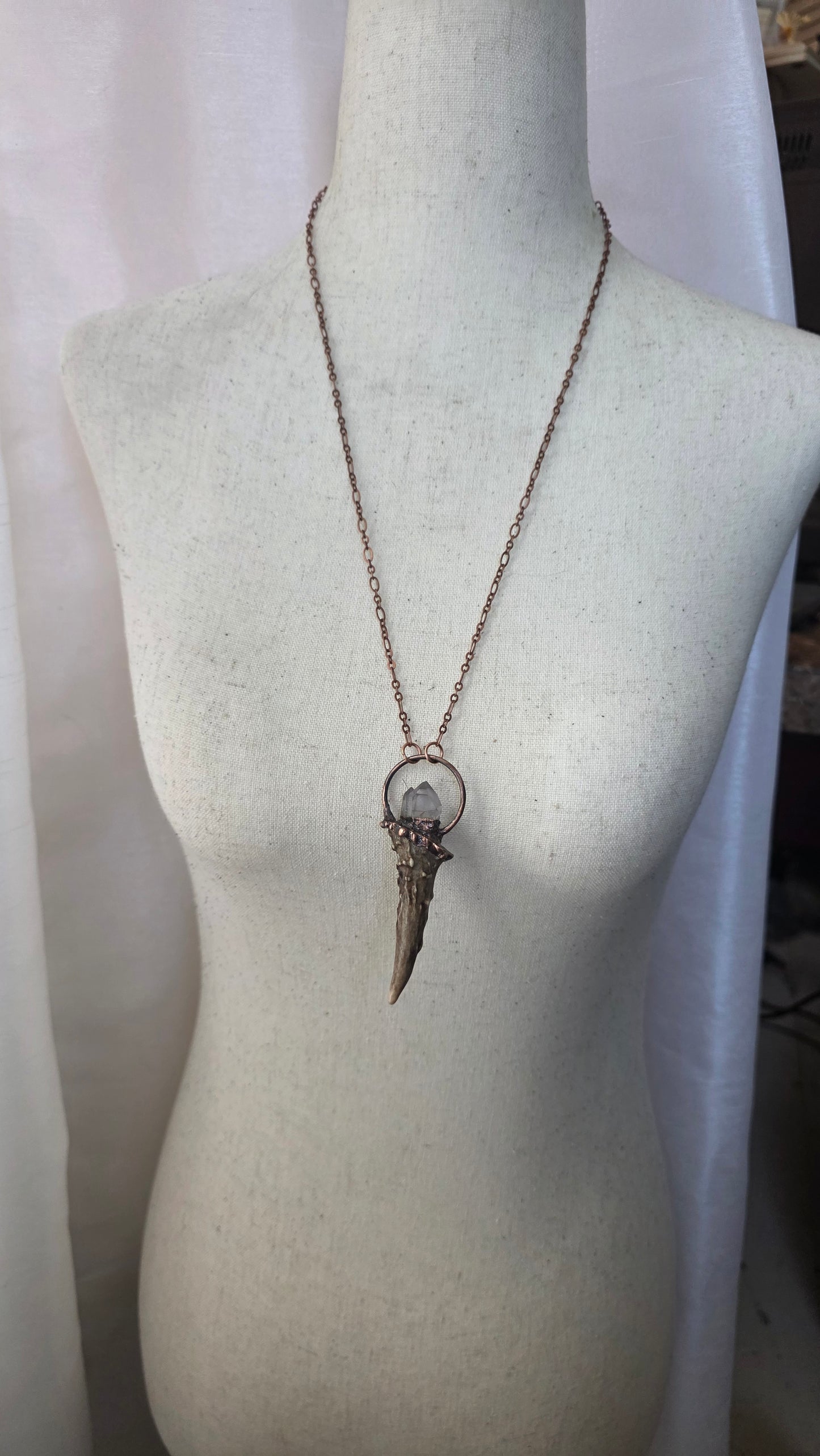 Fable: Antler Shed with Quartz