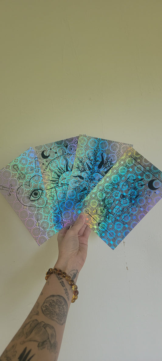 Holographic screen prints