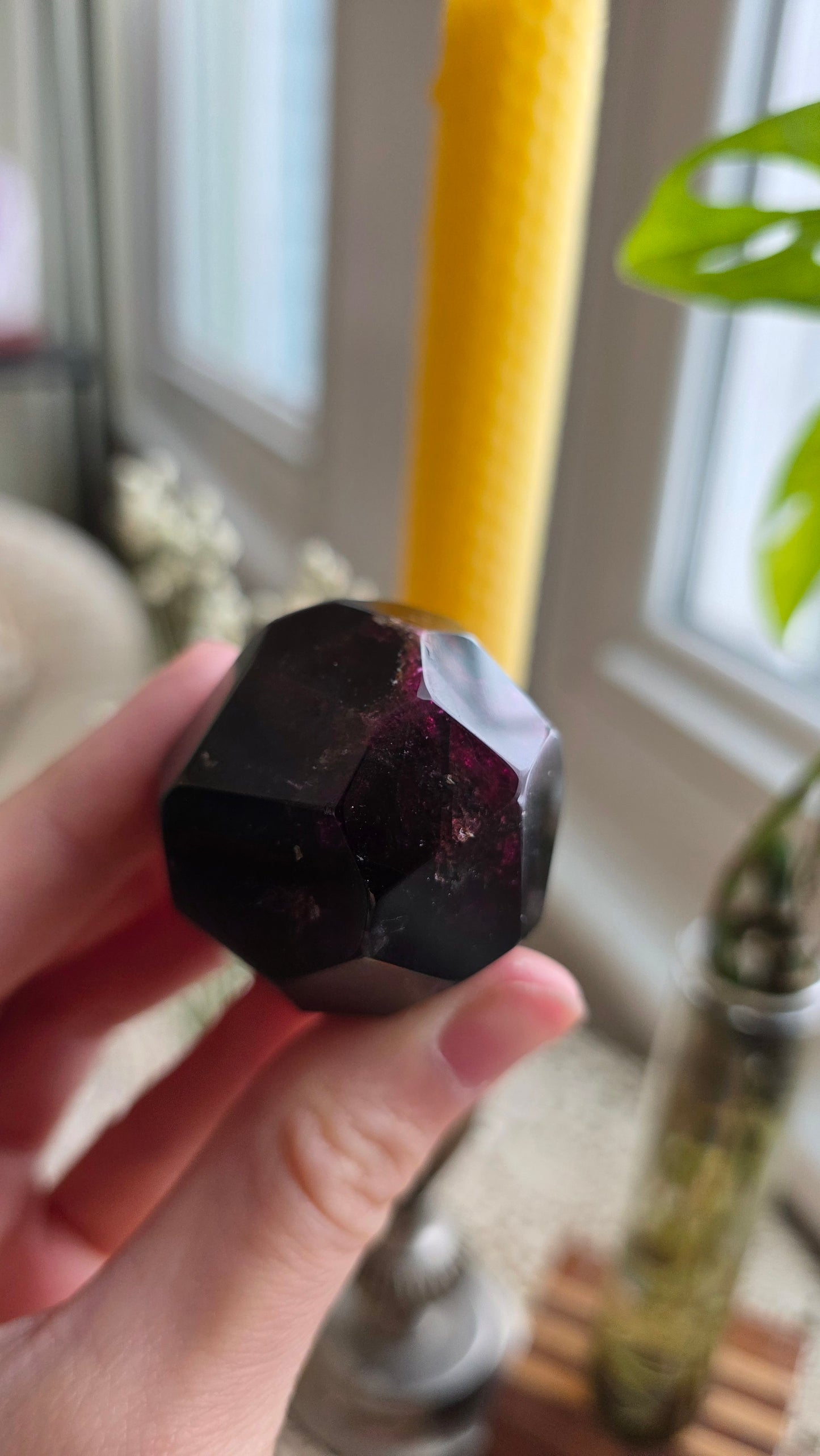 Raspberry Garnet Dodechahedron 8