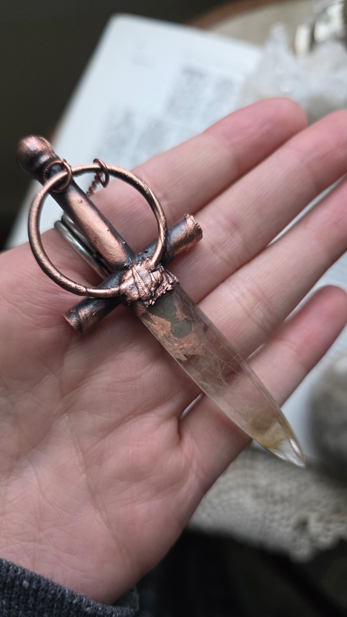 Celestial Warrior Pendant: Penelope