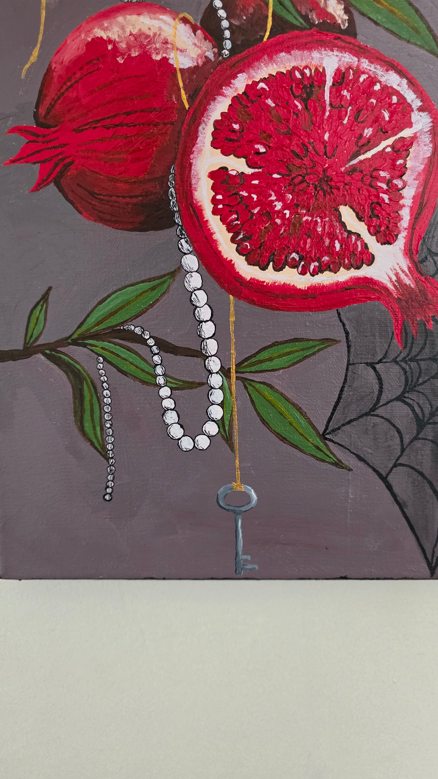 Original Acrylic on Canvas: Innocence Given.