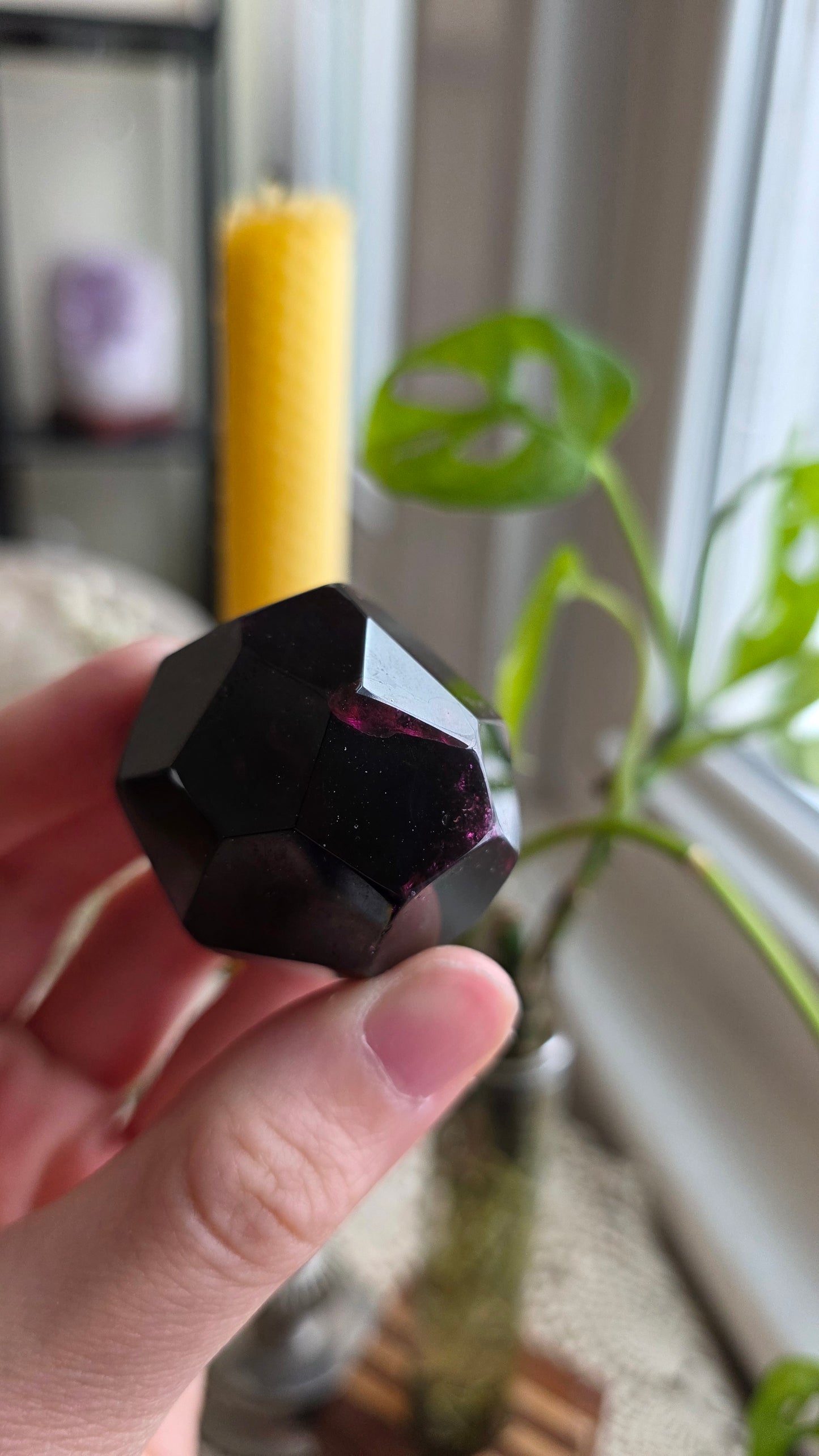 Raspberry Garnet Dodechahedron 10