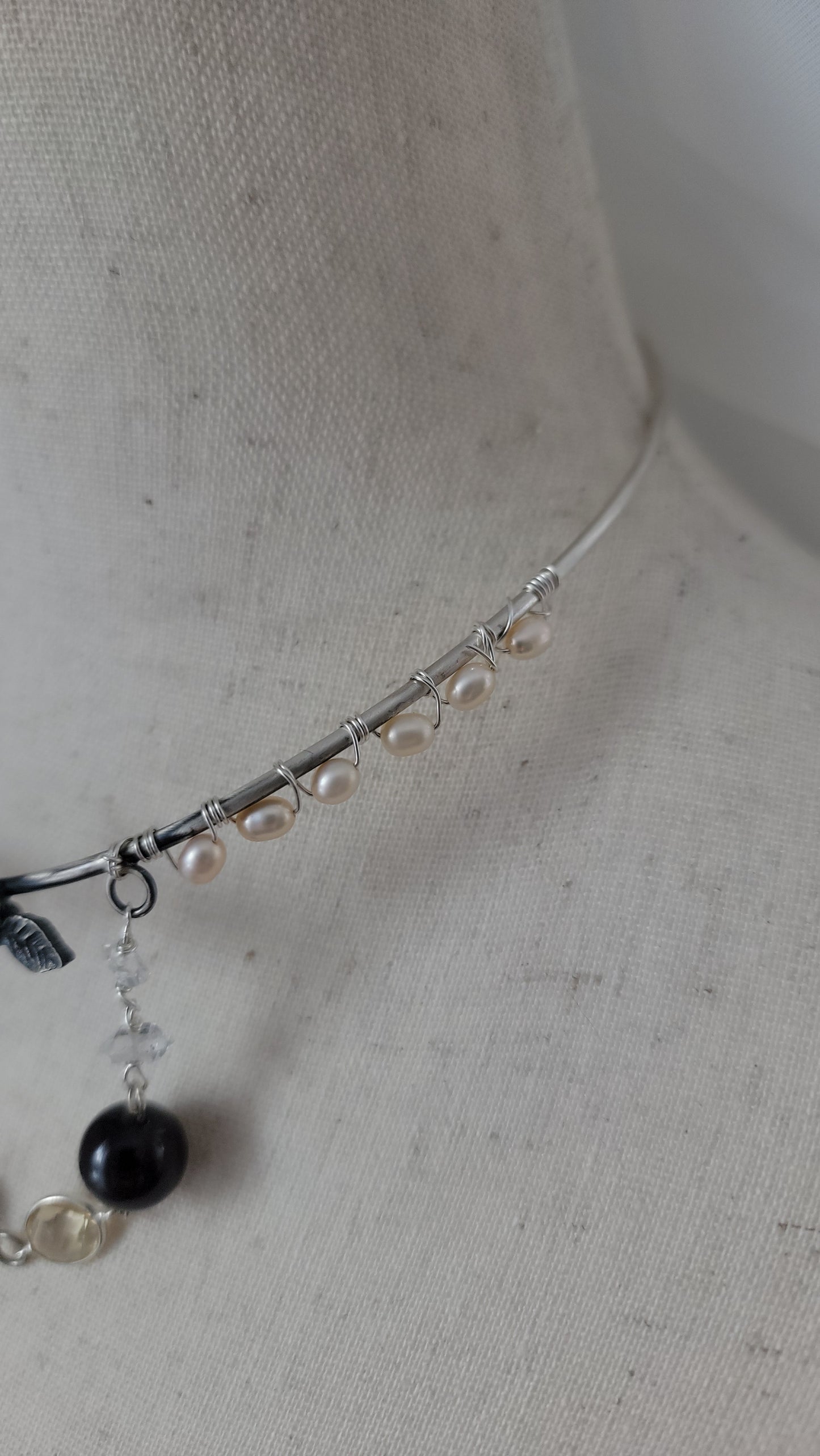 The Siren's Lore sterling silver choker