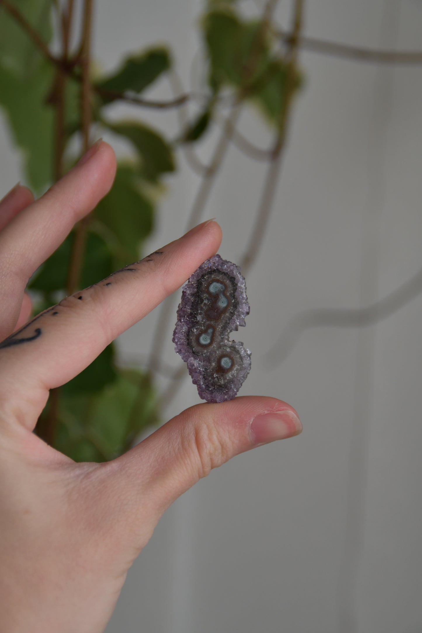 Amethyst Flower Slices