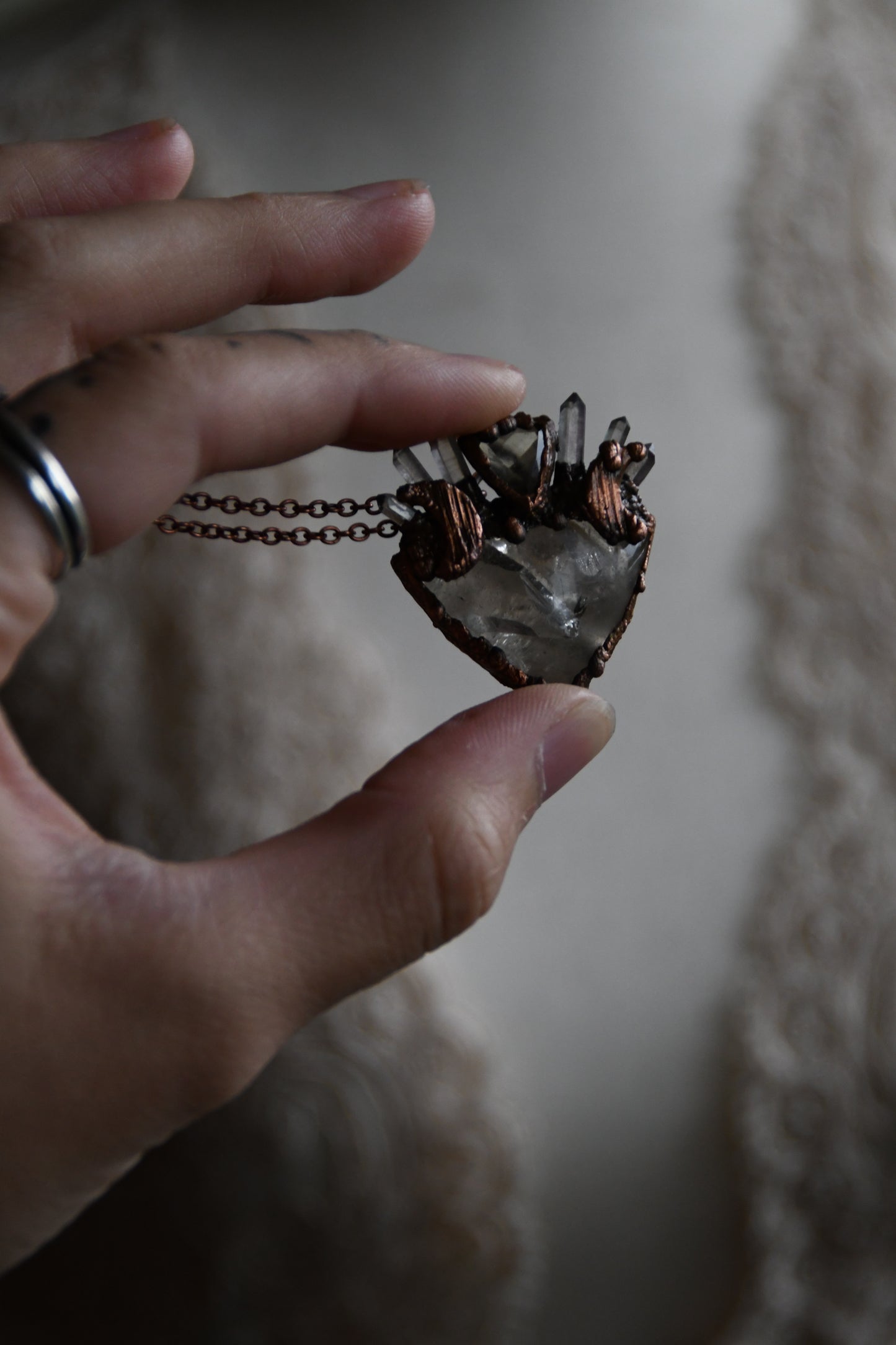 Relics: The Higher Elevation Manifestation Copper Necklace