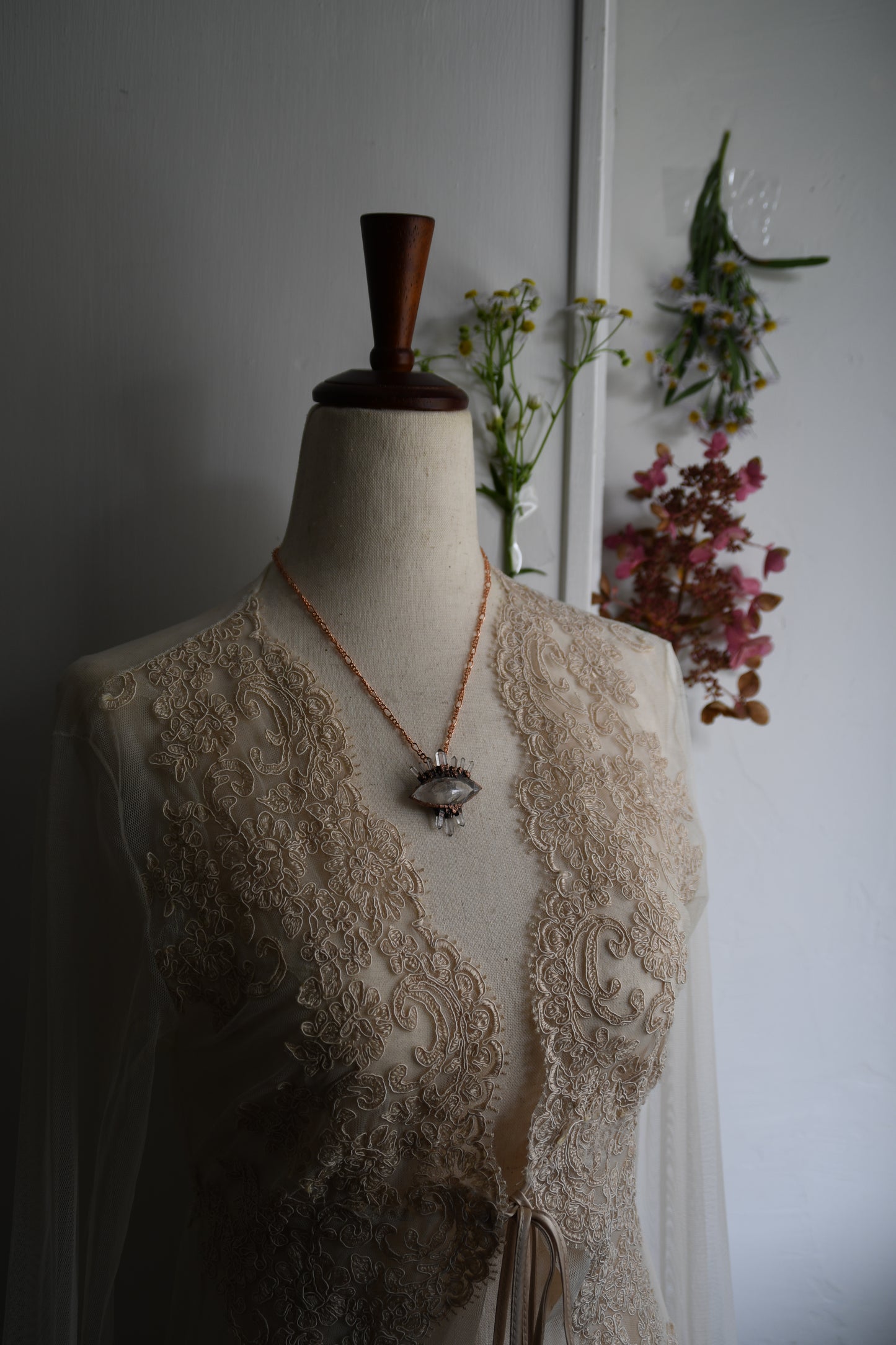 Ritual: Manifestation Protective Eye Copper Pendant