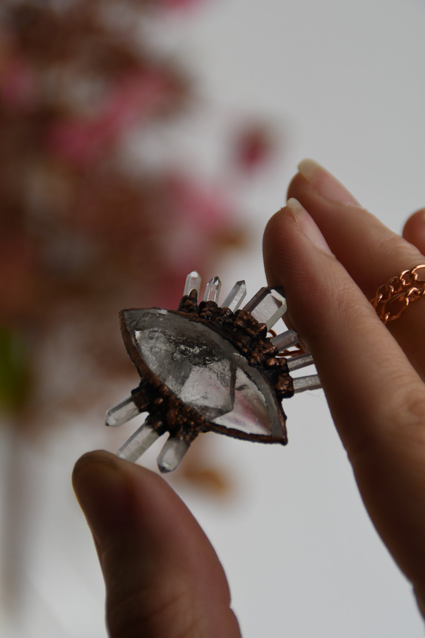 Ritual: Manifestation Protective Eye Copper Pendant