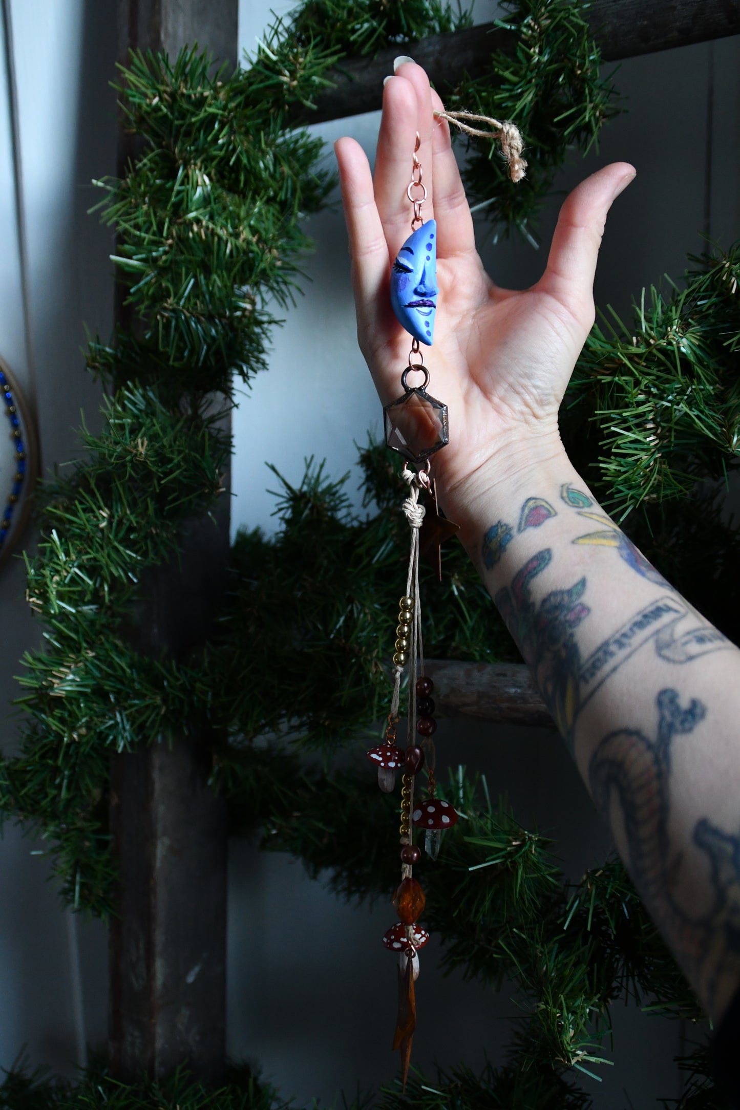 Moon Guardian Ornament