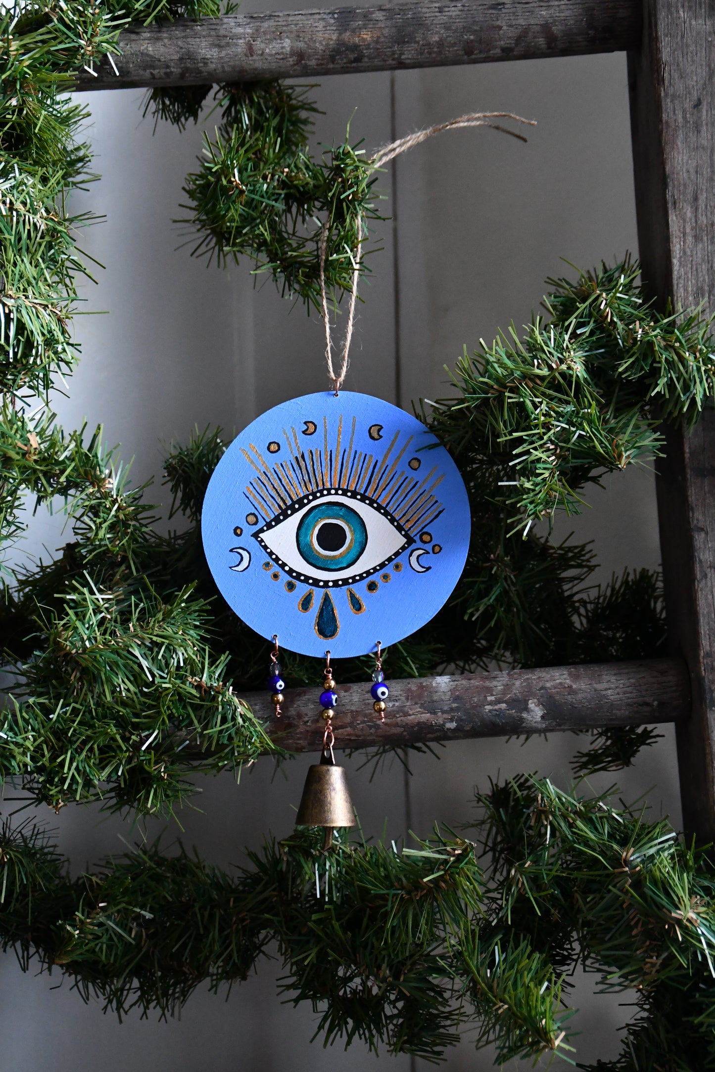 Protective Eye Hand Painted Ornament