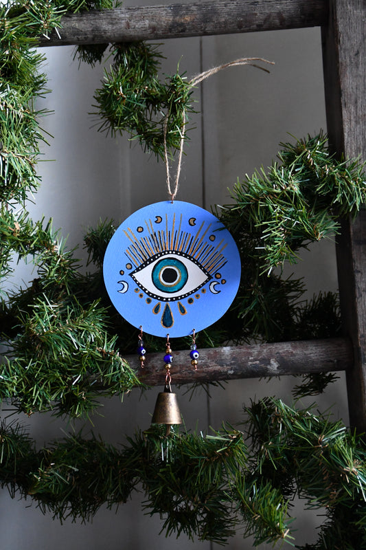 Protective Eye Hand Painted Ornament