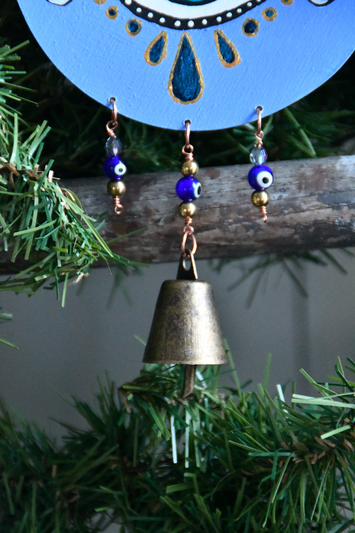 Protective Eye Hand Painted Ornament