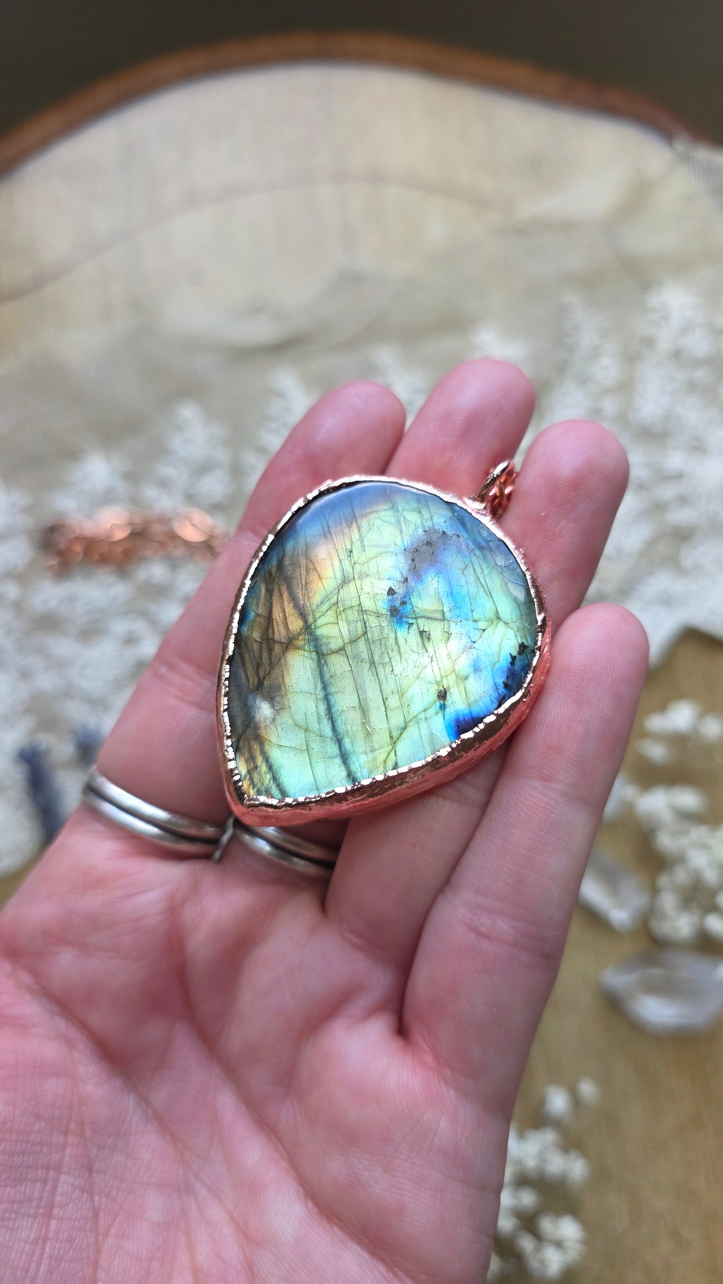 Labradorite Copper Necklace