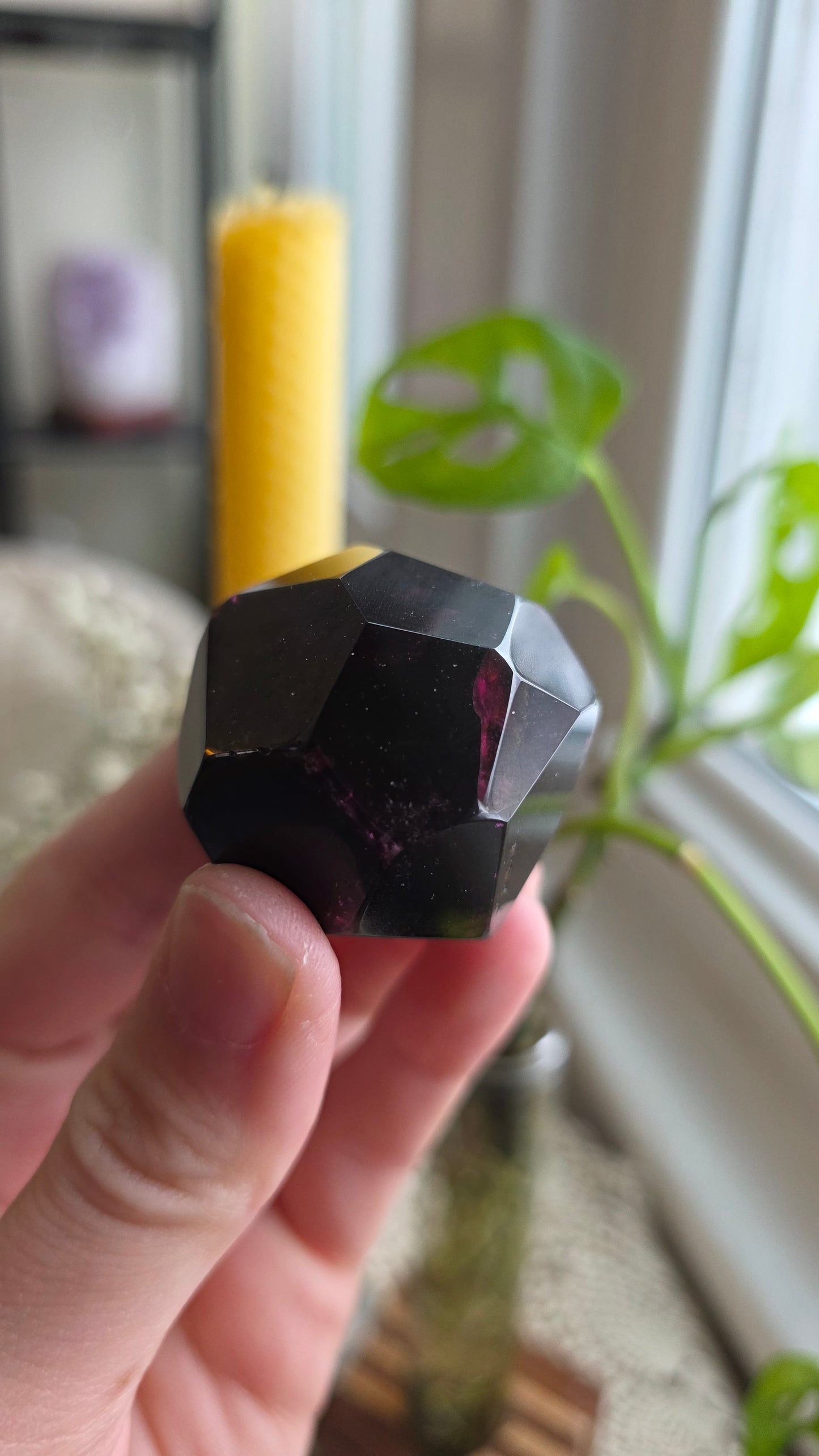 Raspberry Garnet Dodechahedron 10