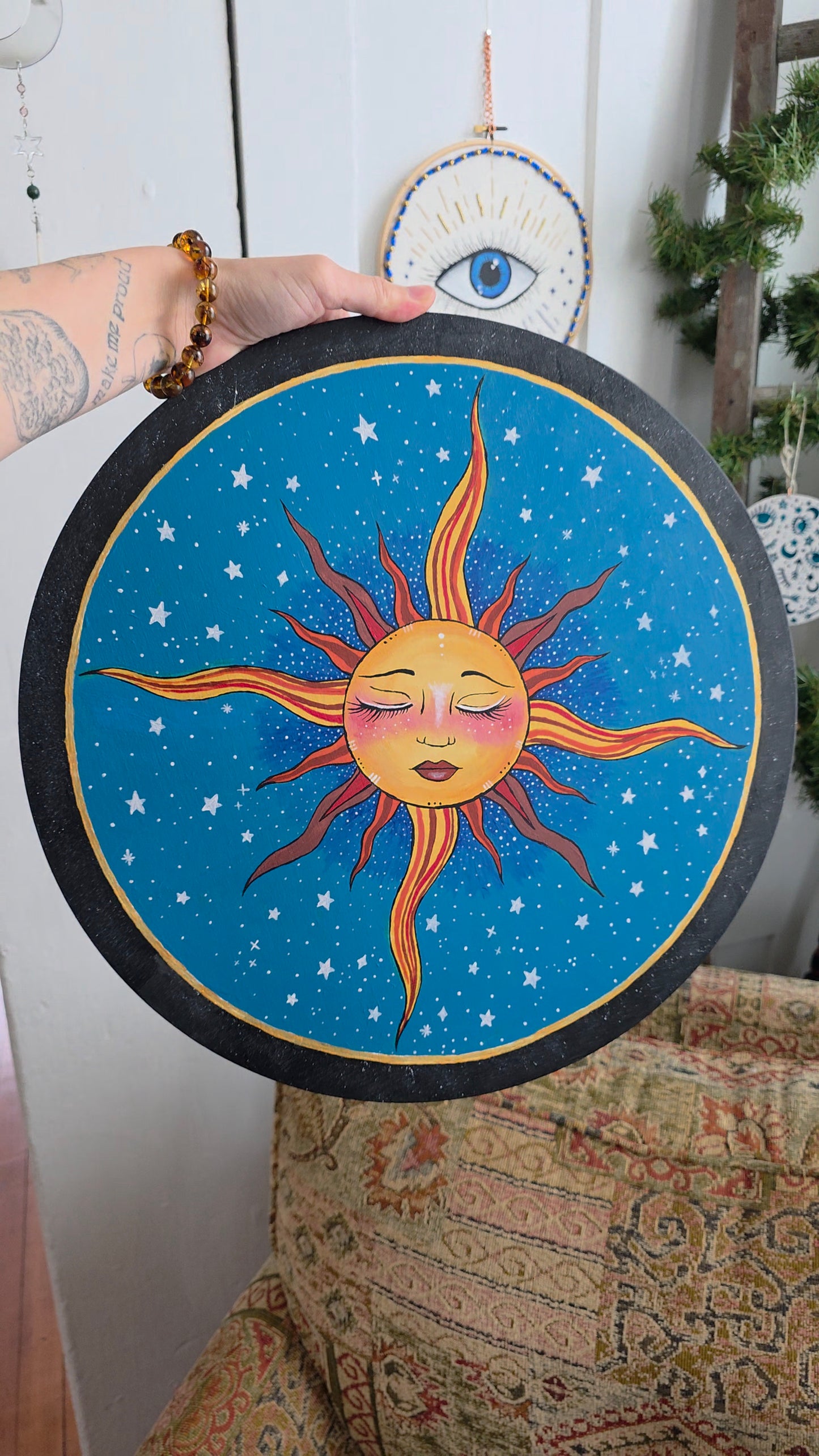 Celestial Sun Original Painting