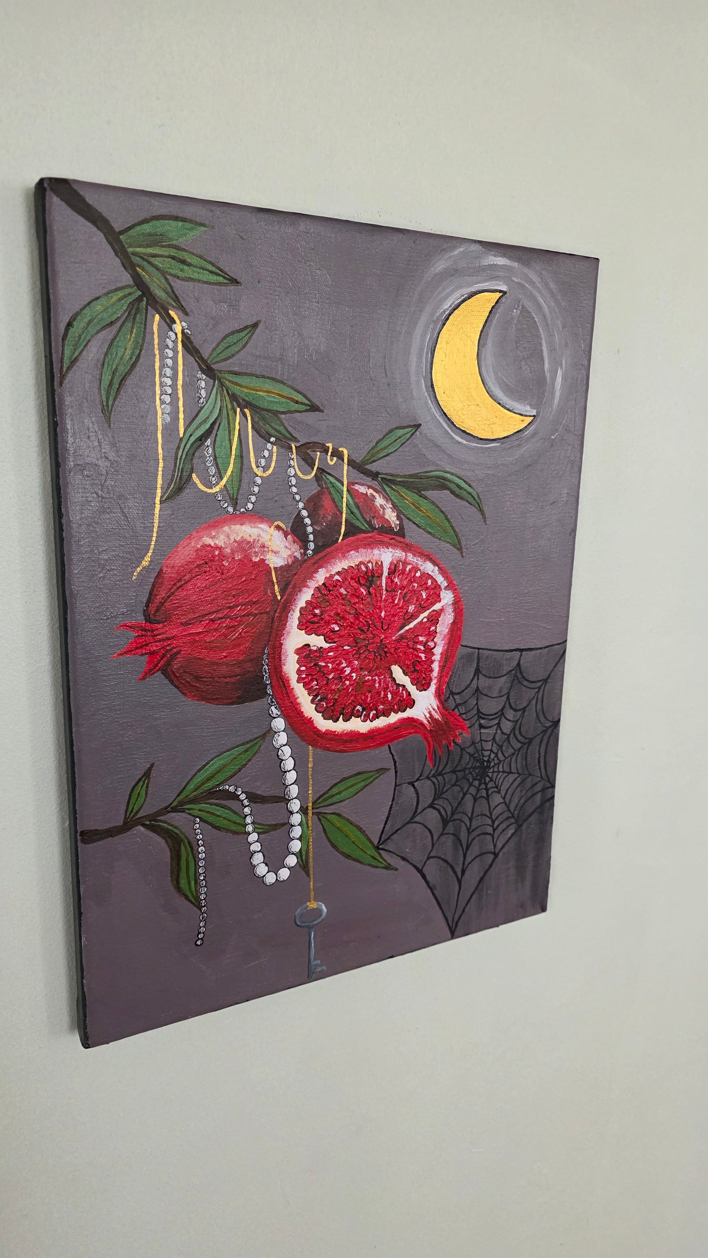 Original Acrylic on Canvas: Innocence Given.