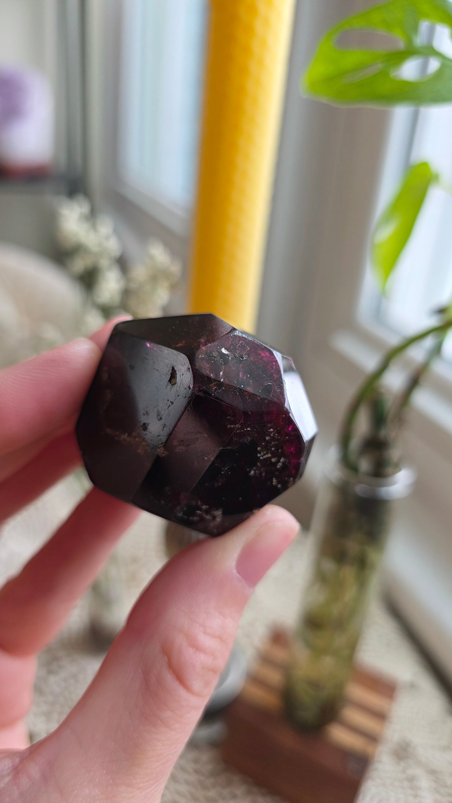 Raspberry Garnet Dodechahedron 7