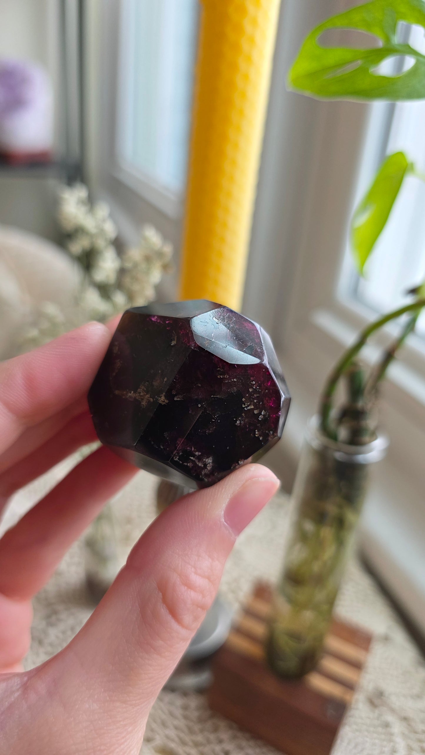 Raspberry Garnet Dodechahedron 7