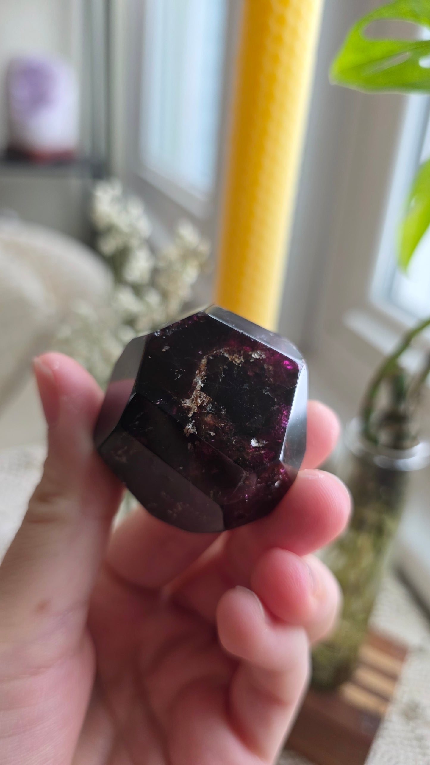 Raspberry Garnet Dodechahedron 7
