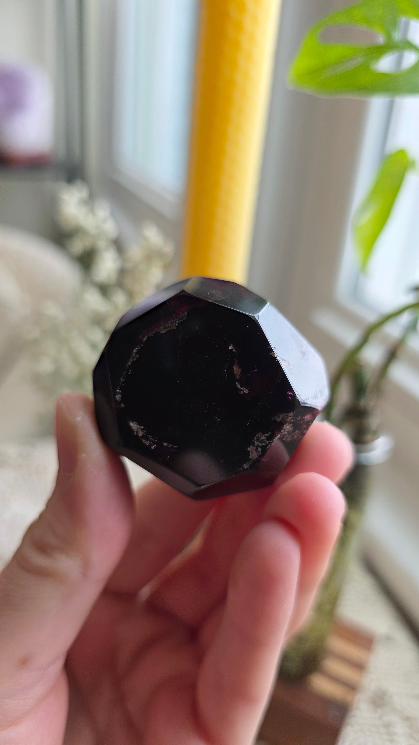 Raspberry Garnet Dodechahedron 7