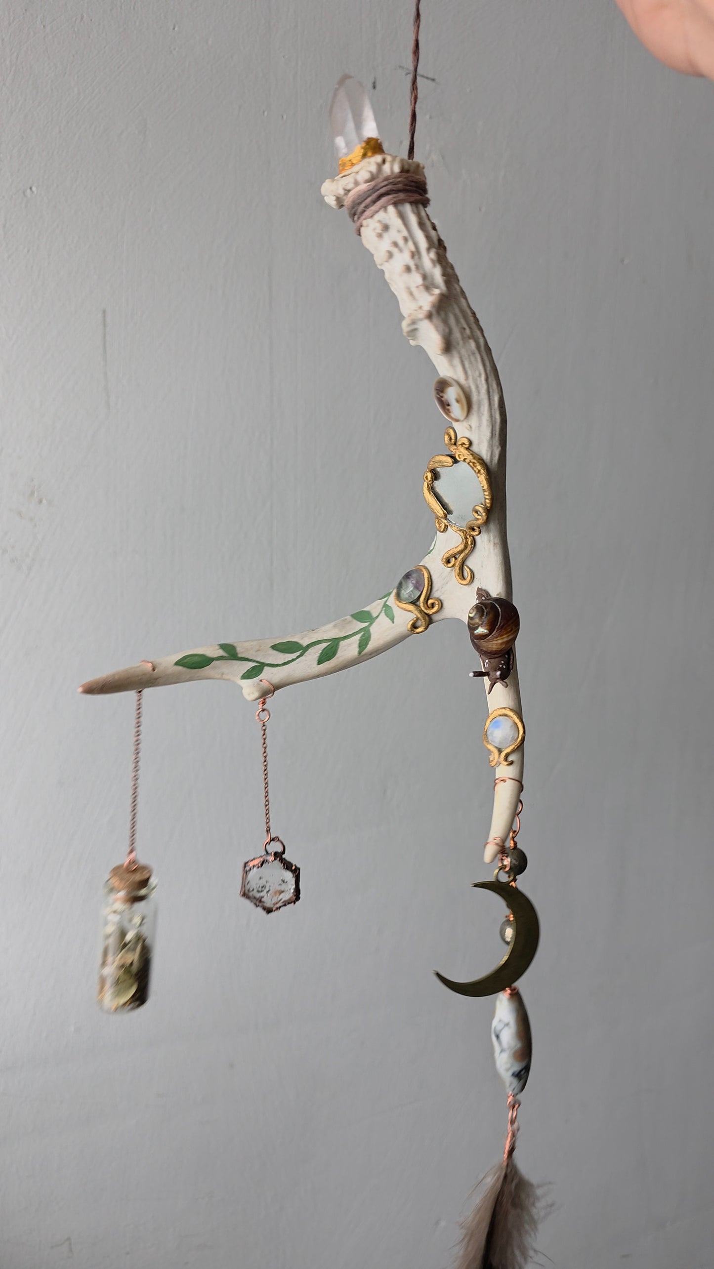The Wanderer Antler Shed Hanging Decor