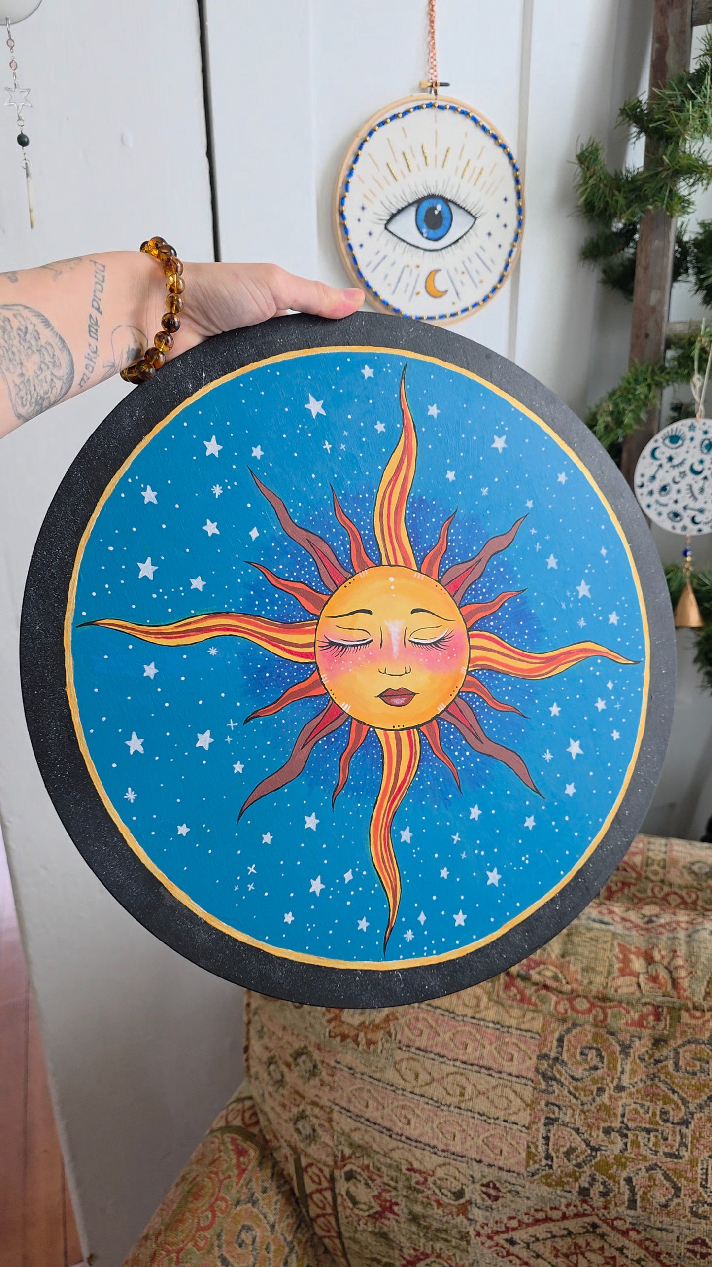 Celestial Sun Original Painting