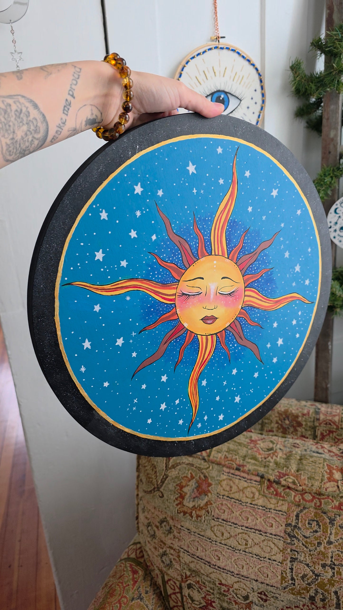 Celestial Sun Original Painting