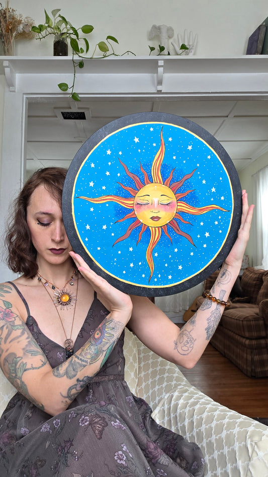 Celestial Sun Original Painting