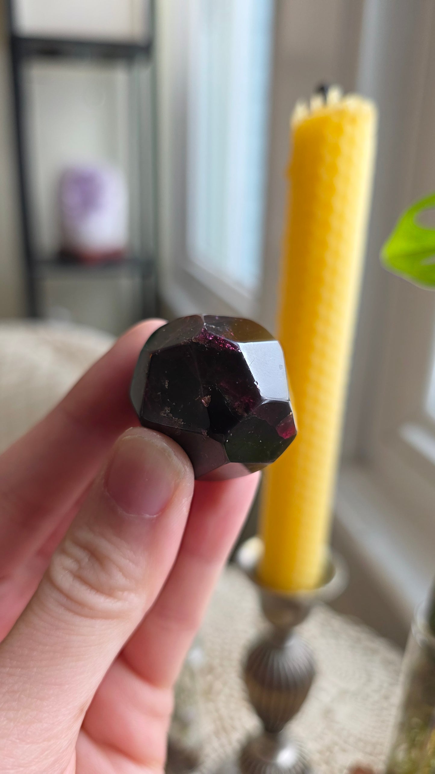 Raspberry Garnet Dodechahedron 9