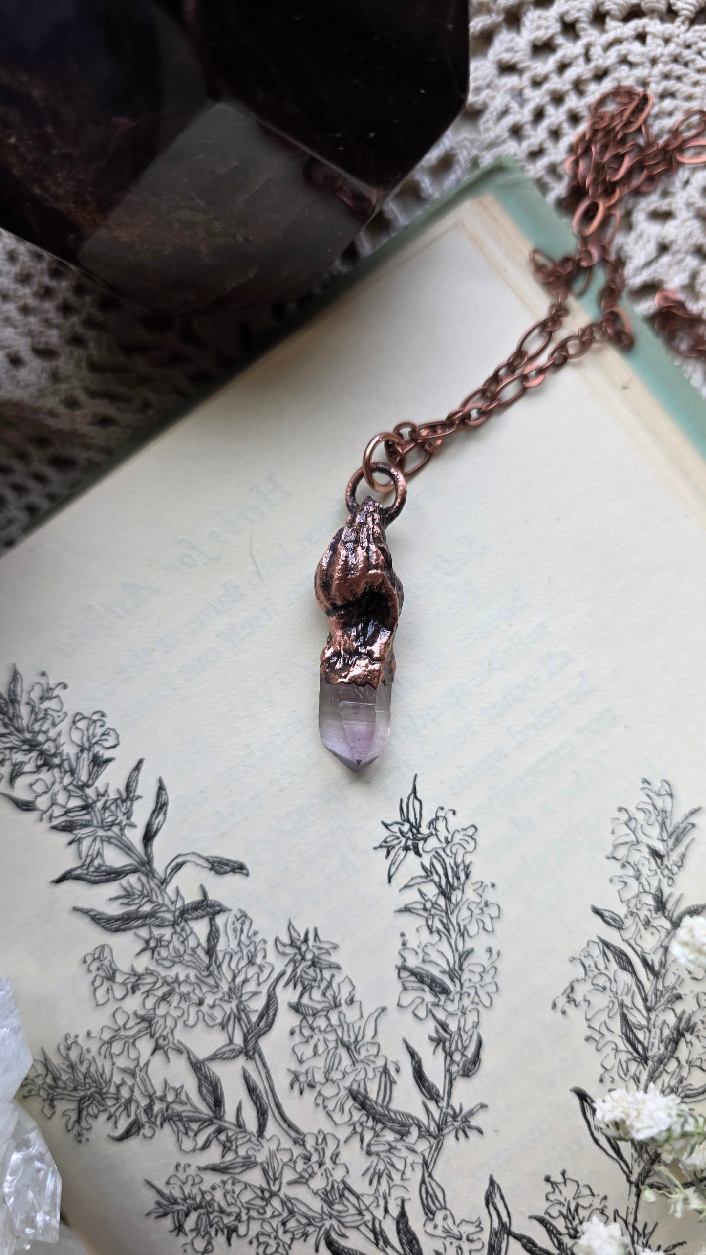 Rooted: Vera Cruz with Real Shell Copper Necklace