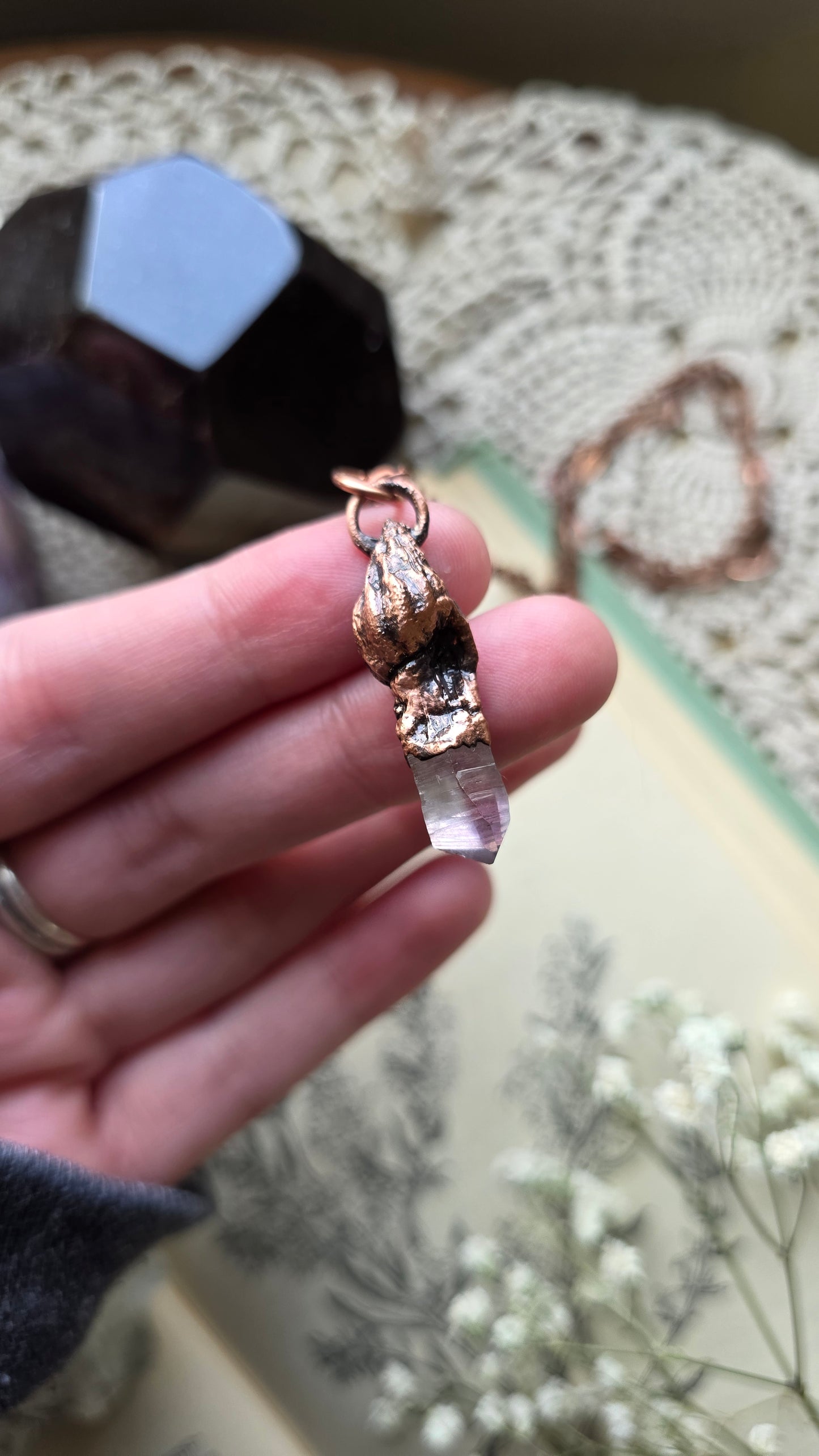 Rooted: Vera Cruz with Real Shell Copper Necklace