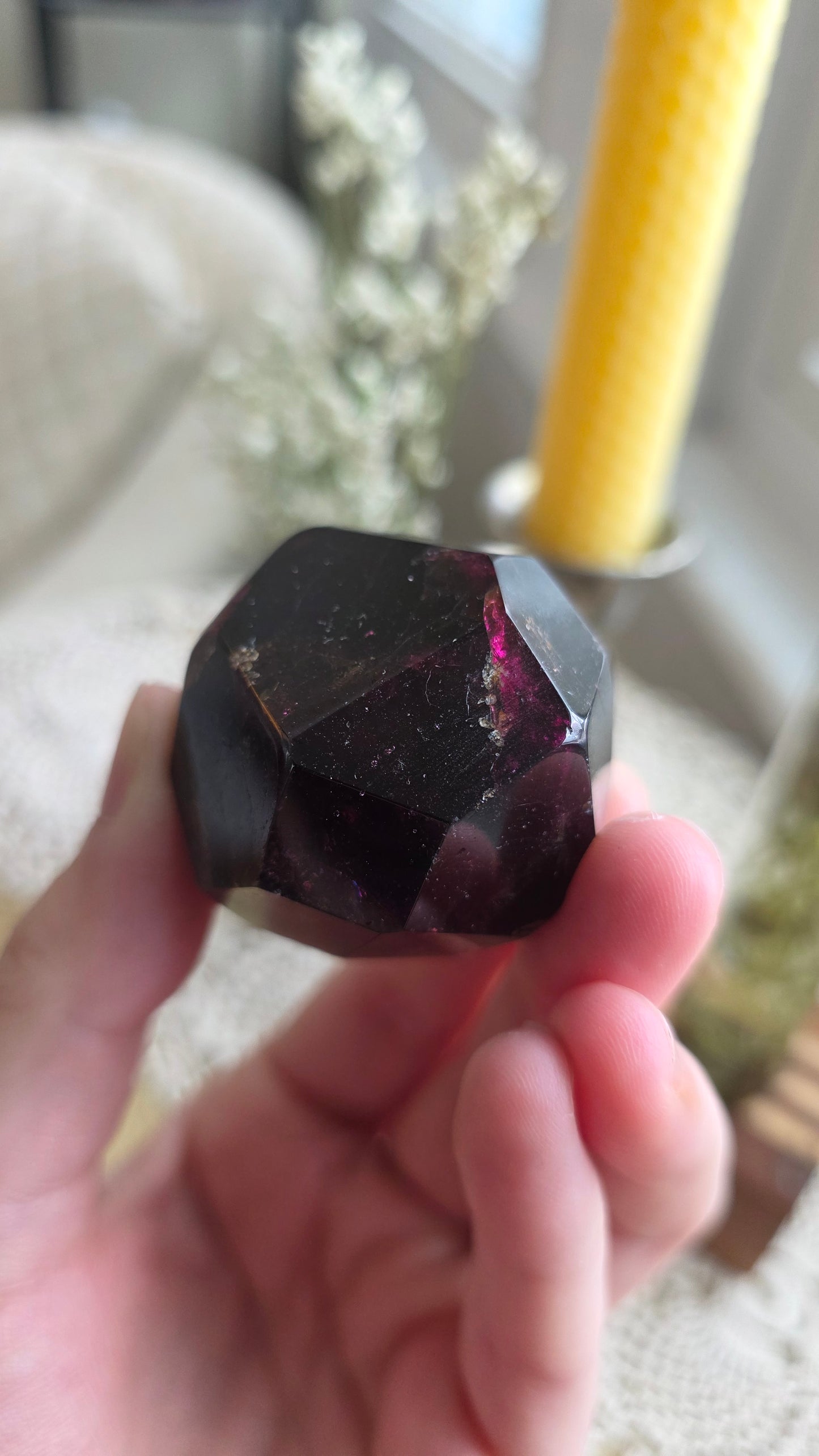 Raspberry Garnet Dodechahedron 5