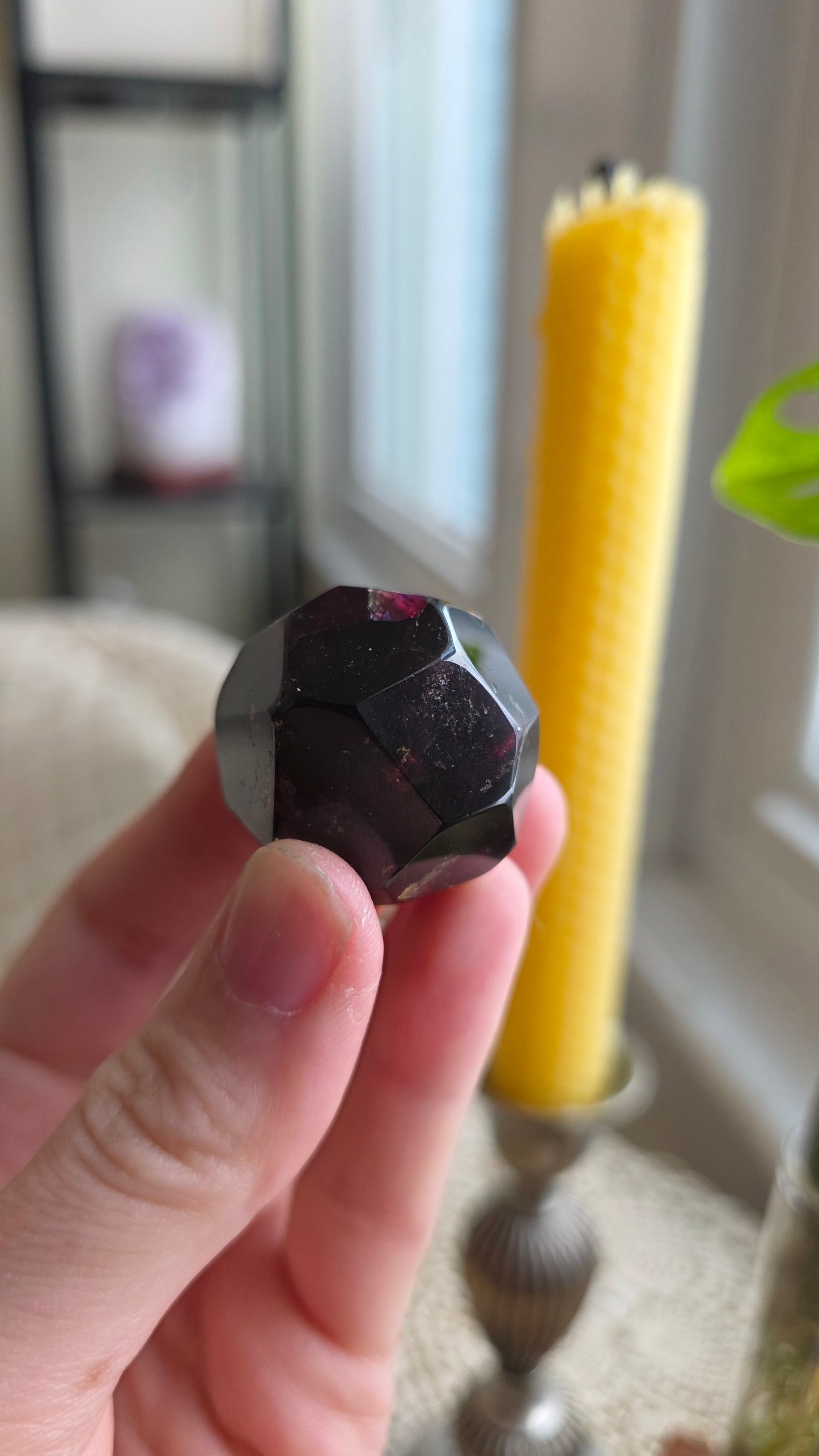 Raspberry Garnet Dodechahedron 9