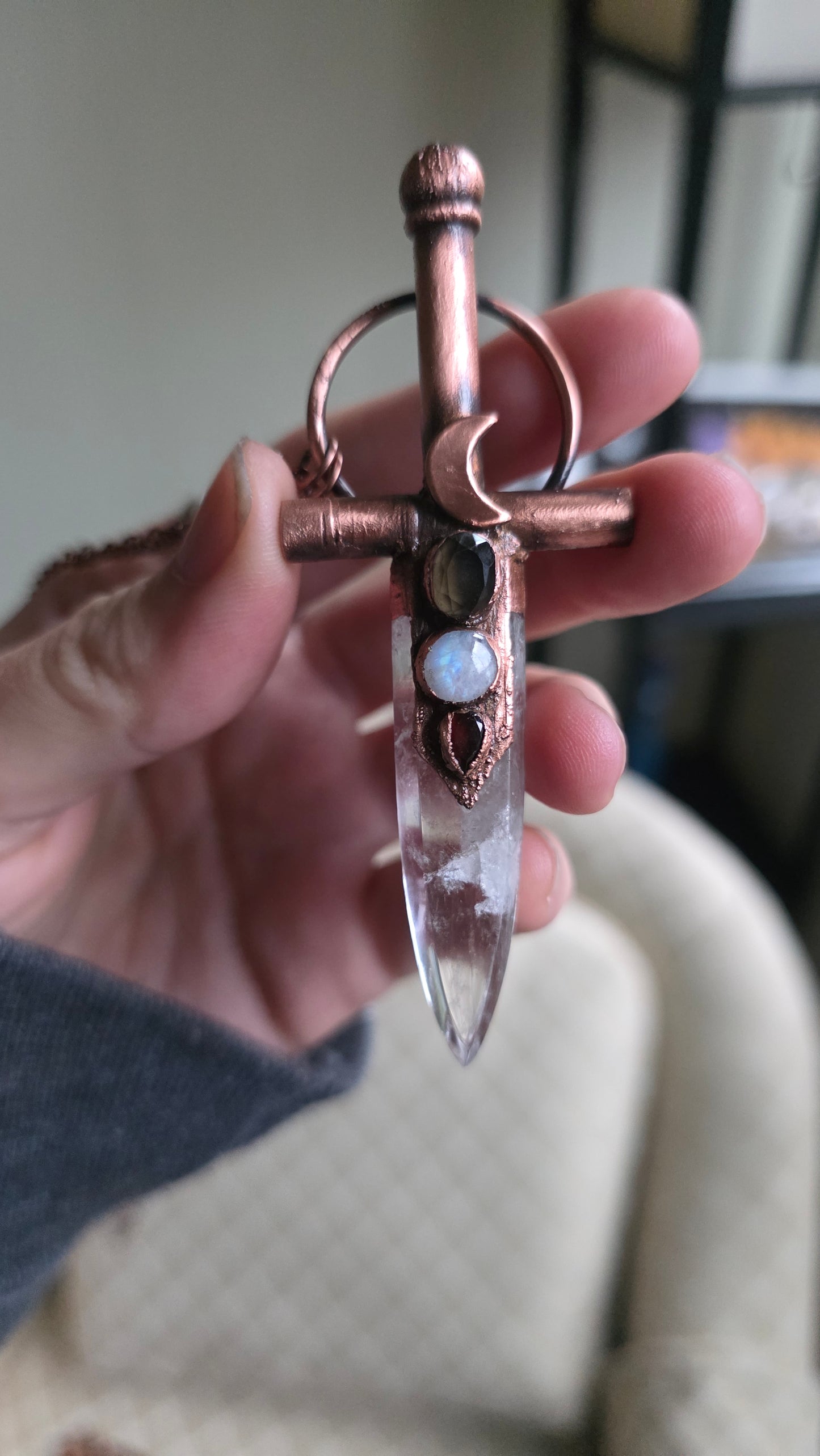 Celestial Warrior Pendant: Aisling