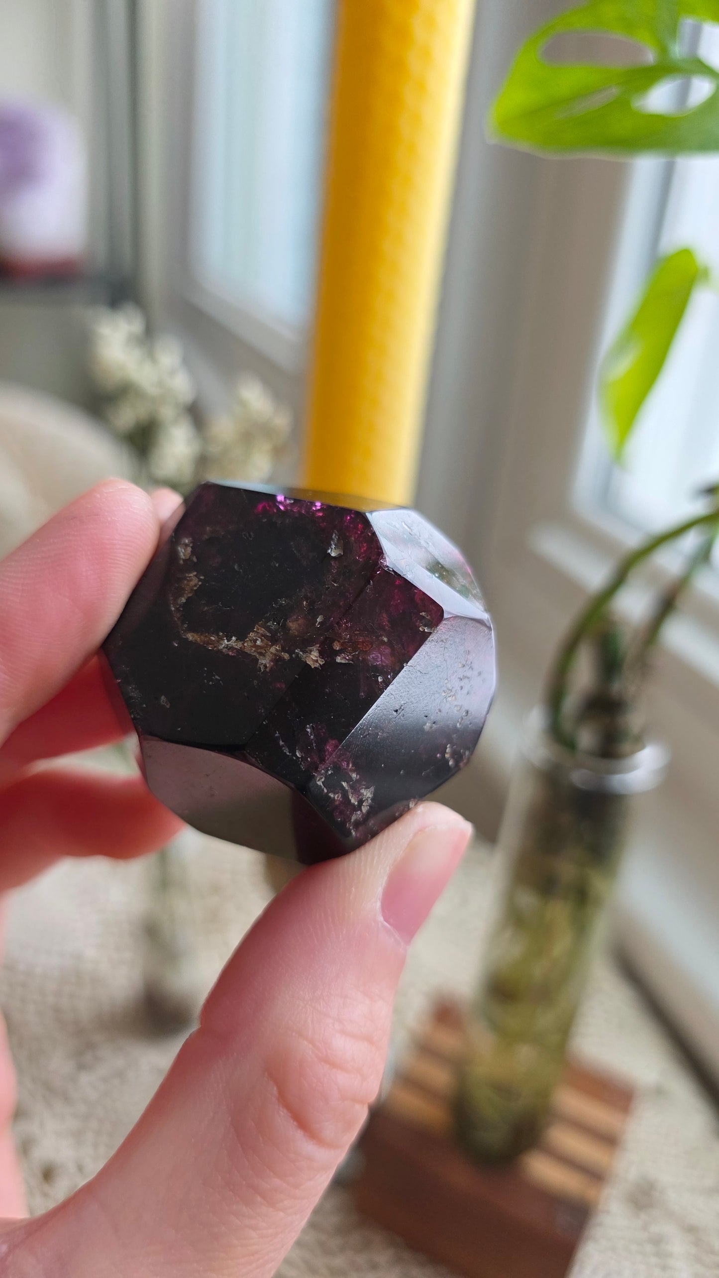 Raspberry Garnet Dodechahedron 7