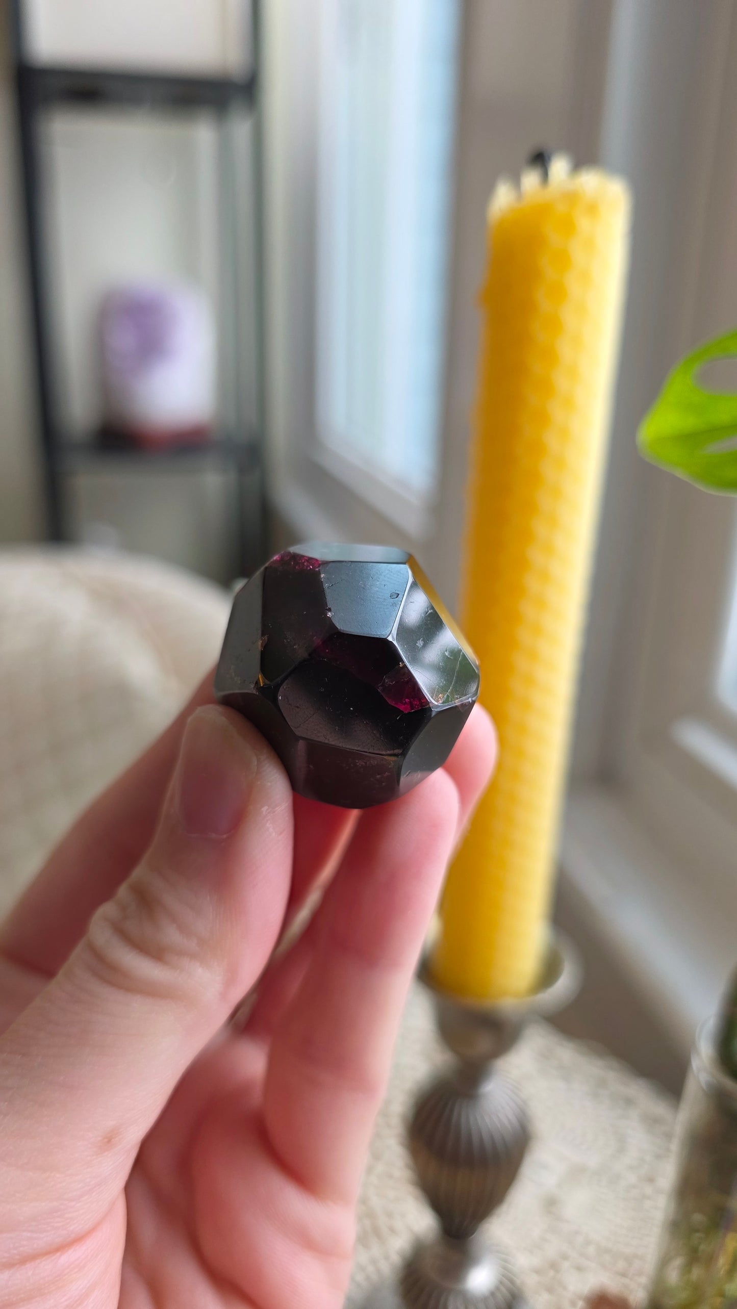 Raspberry Garnet Dodechahedron 9