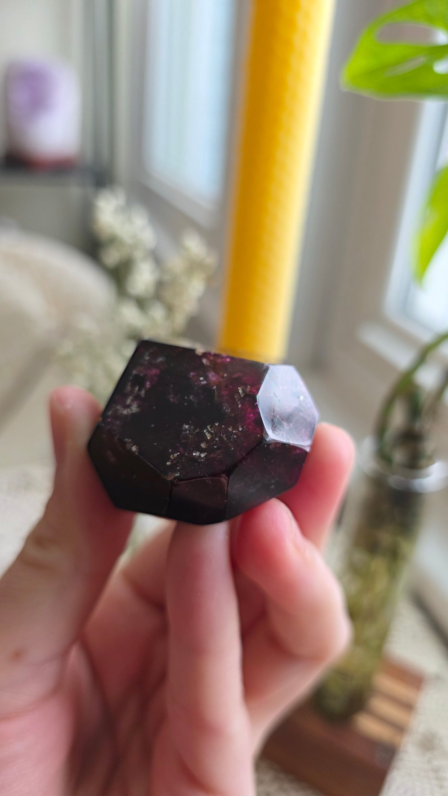 Raspberry Garnet Dodechahedron 7
