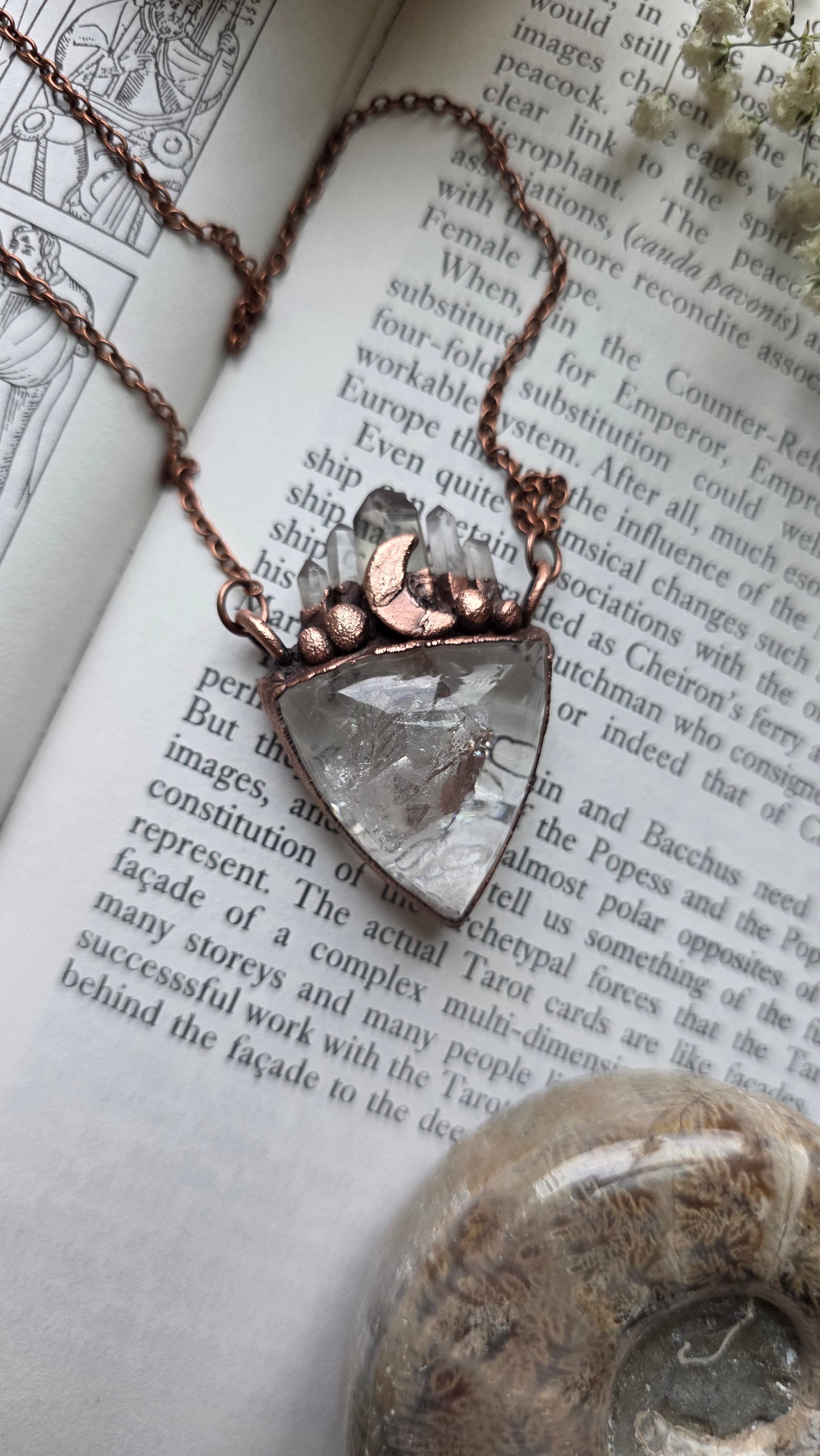 Stardust Manifestation Quartz Pendant