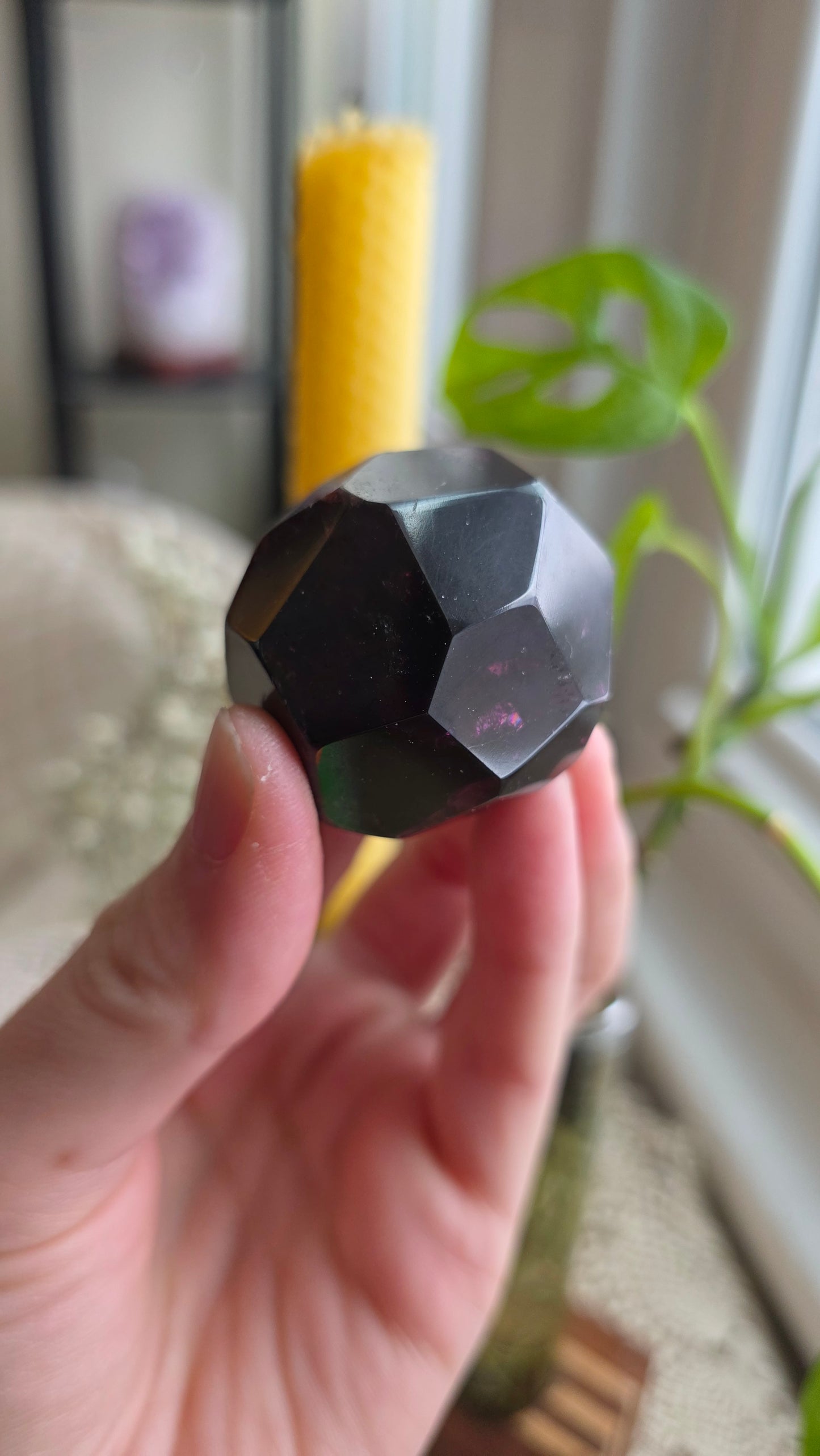 Raspberry Garnet Dodechahedron 10