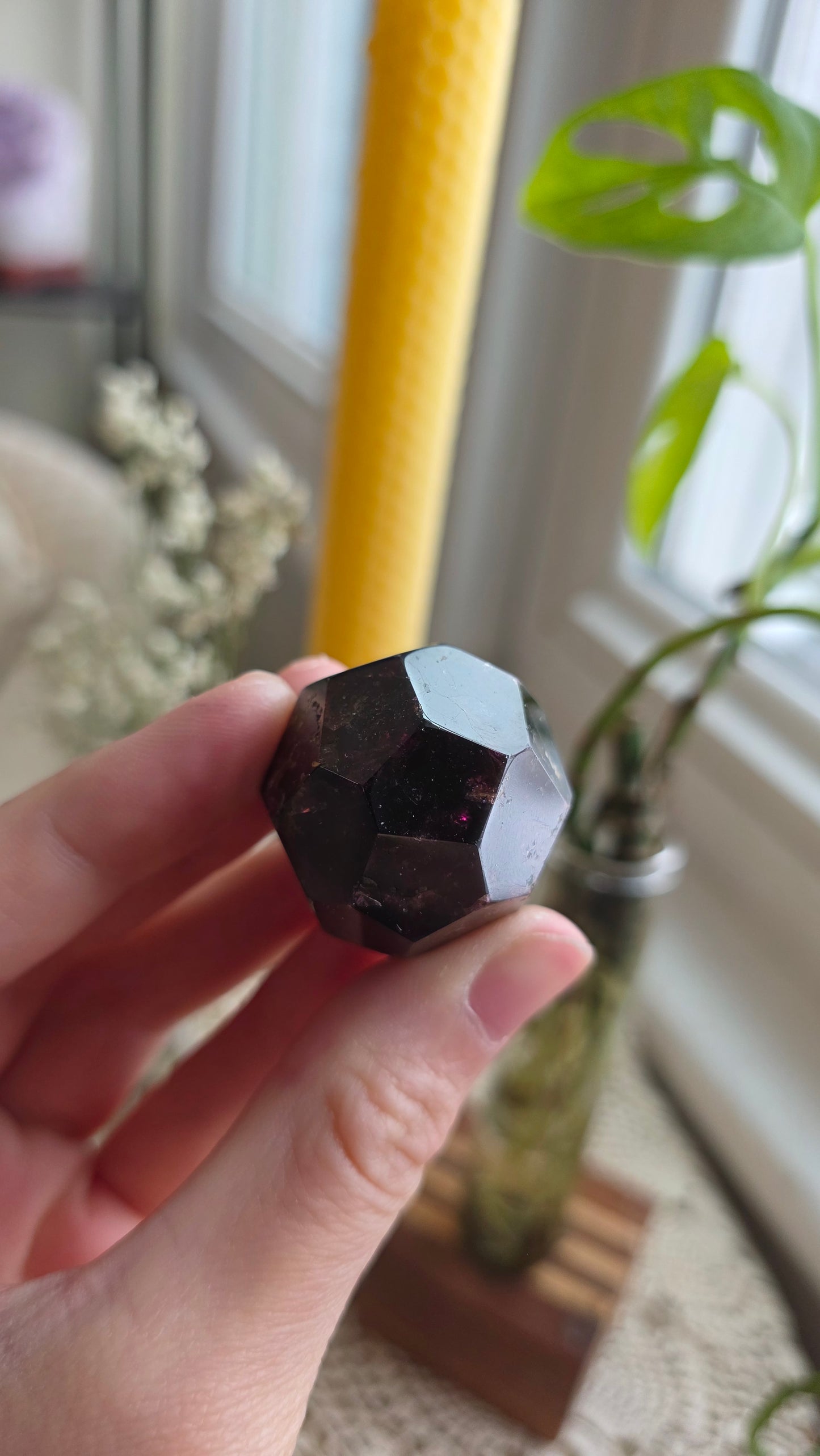 Raspberry Garnet Dodechahedron 6