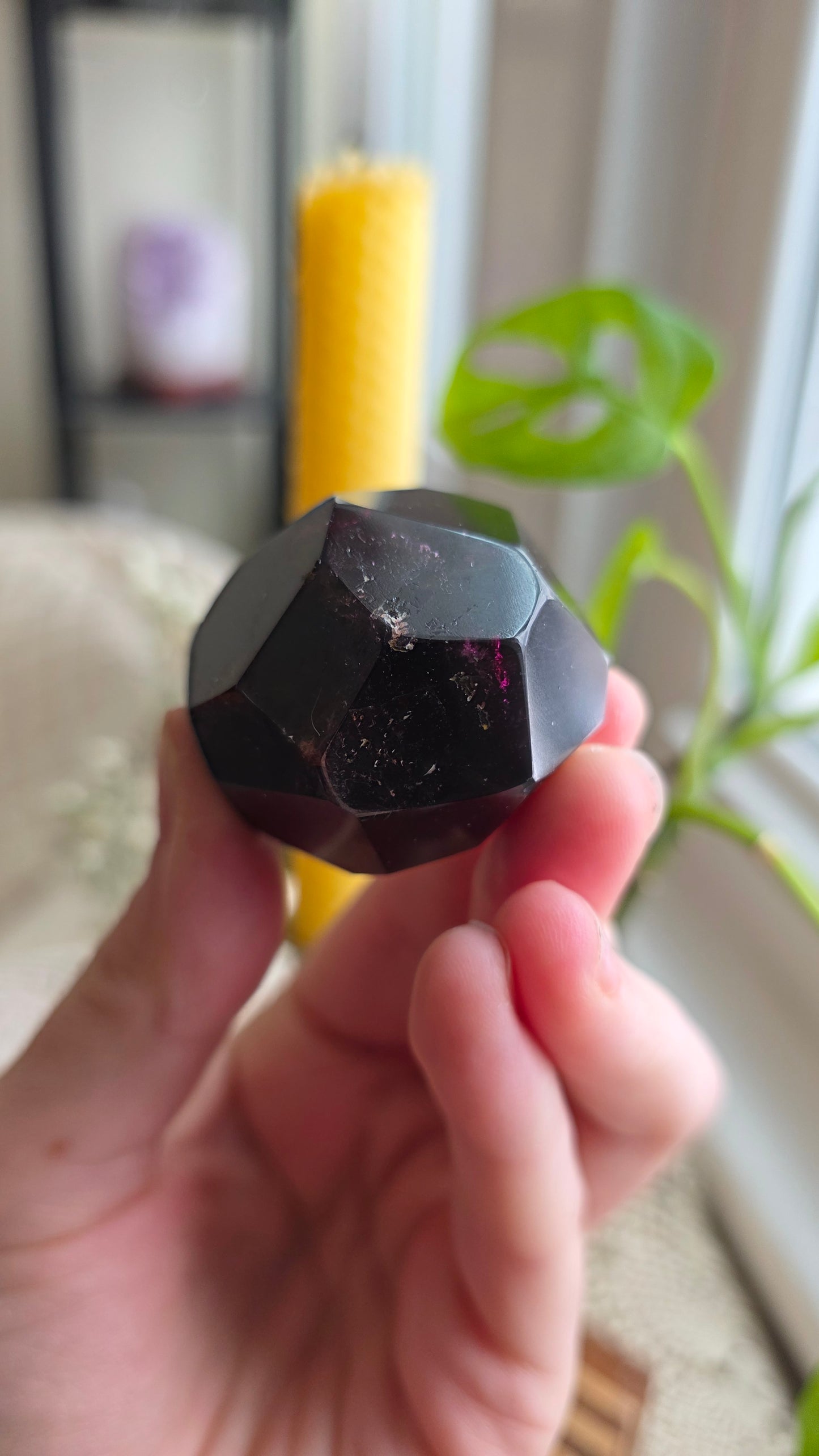Raspberry Garnet Dodechahedron 10