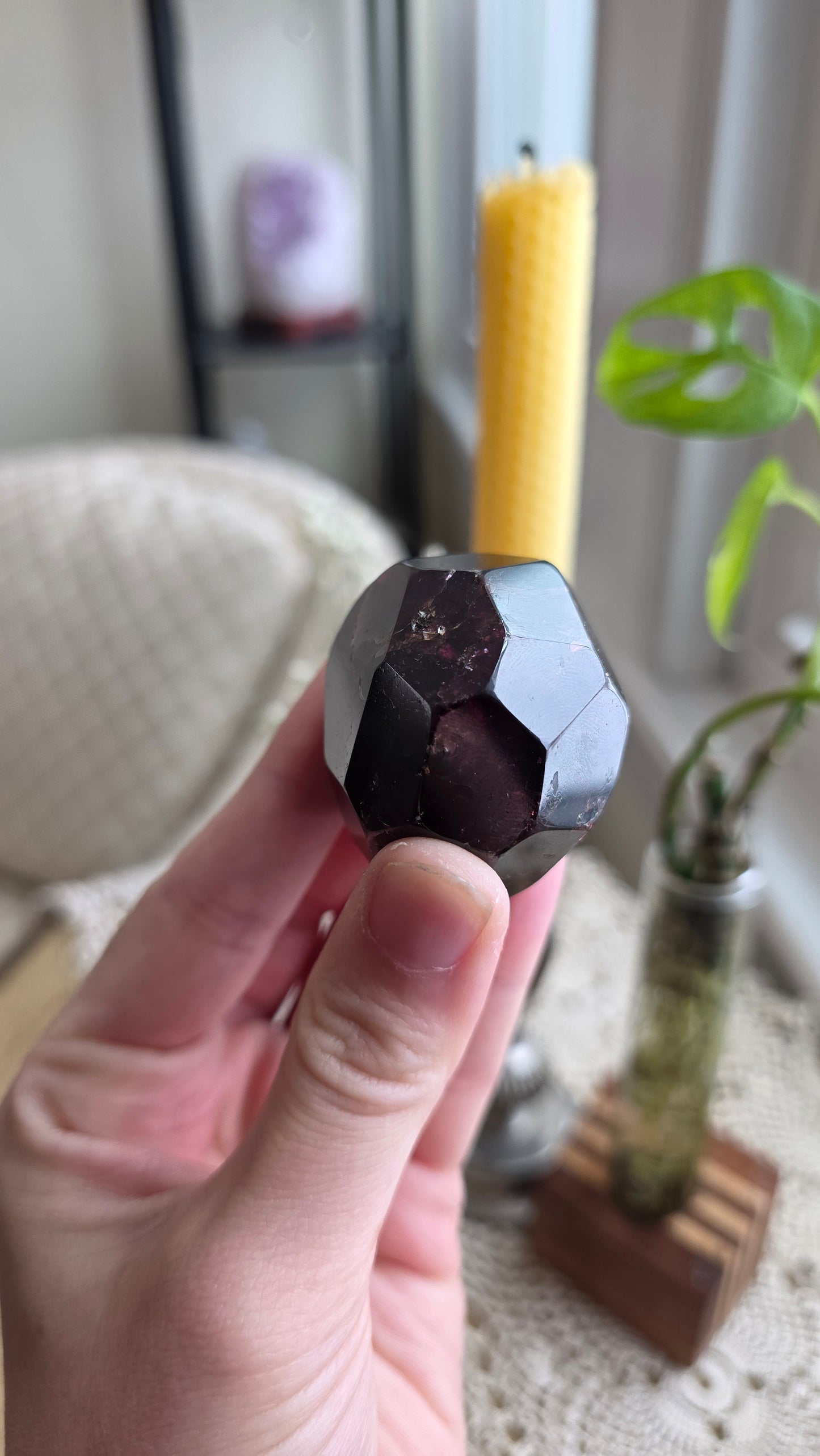 Raspberry Garnet Dodechahedron 1